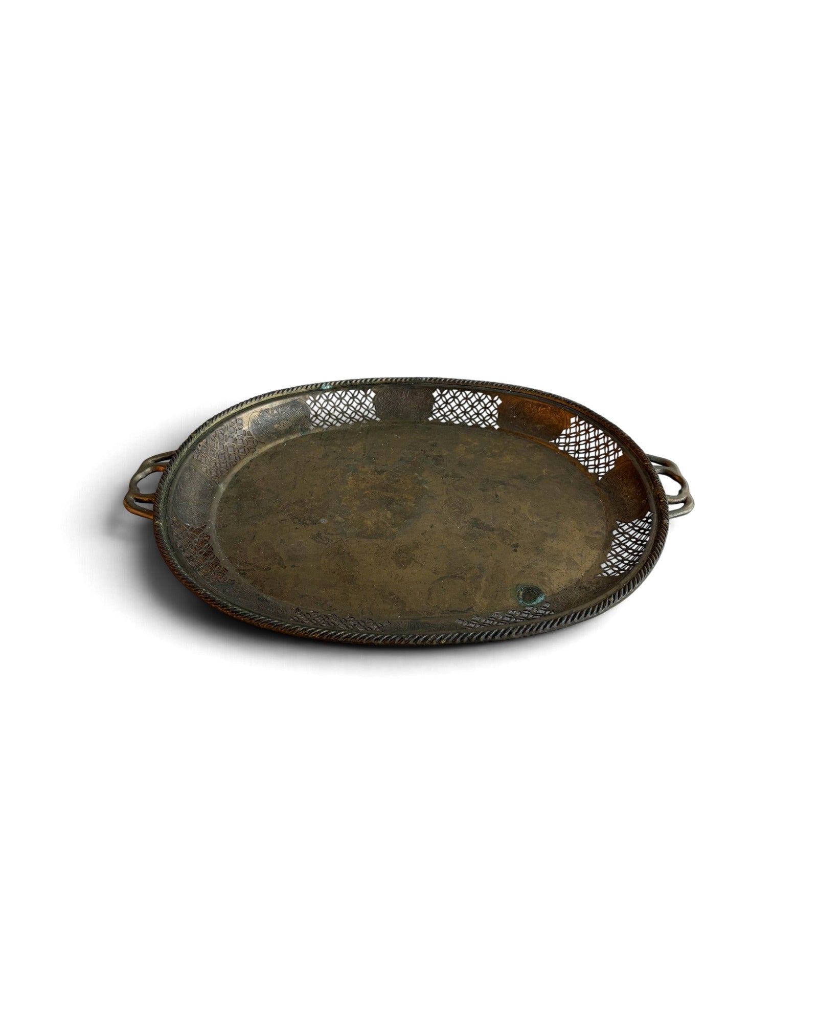 Brass Tray 38x55" (ถาดทองเหลือง)