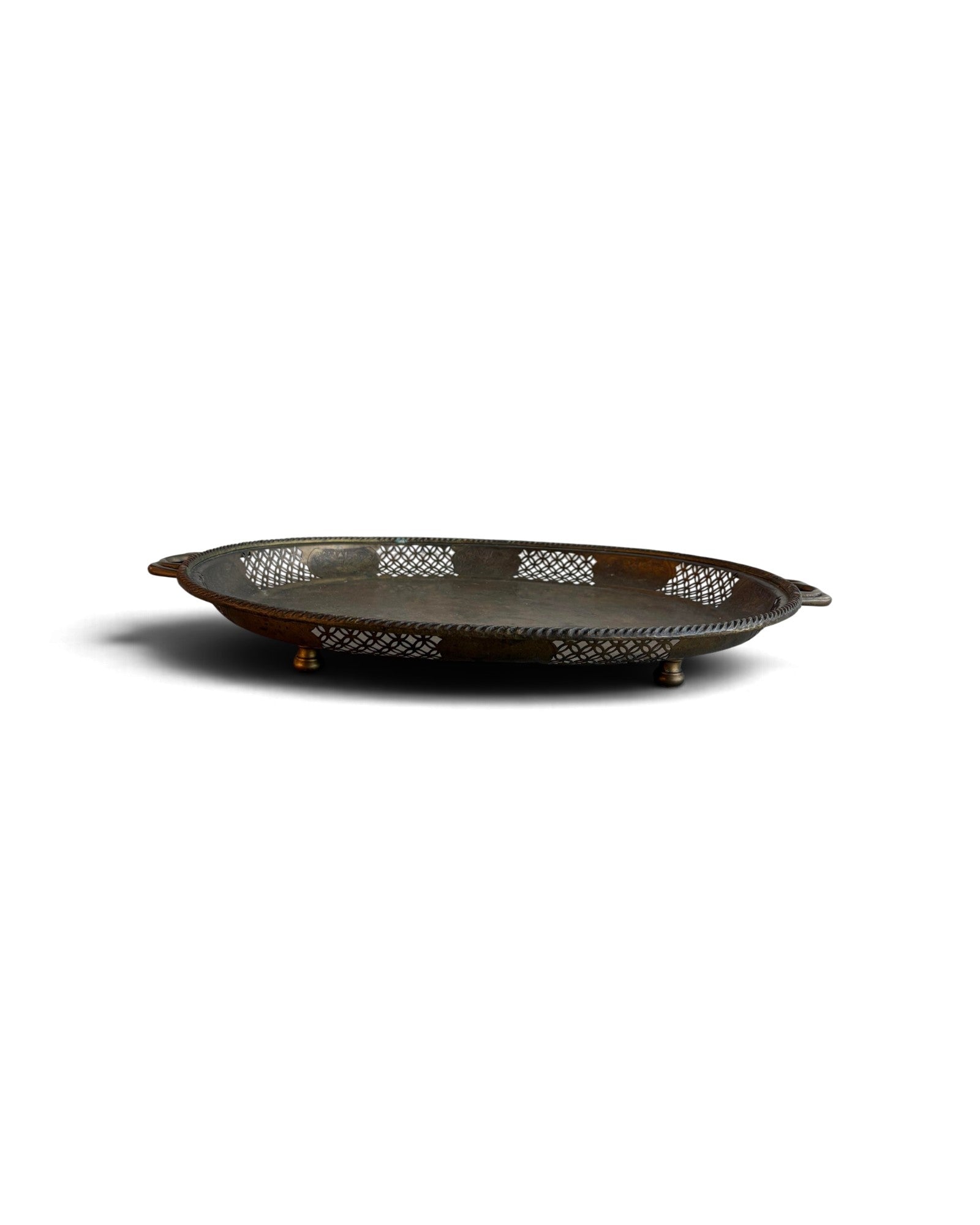 Brass Tray 38x55" (ถาดทองเหลือง)