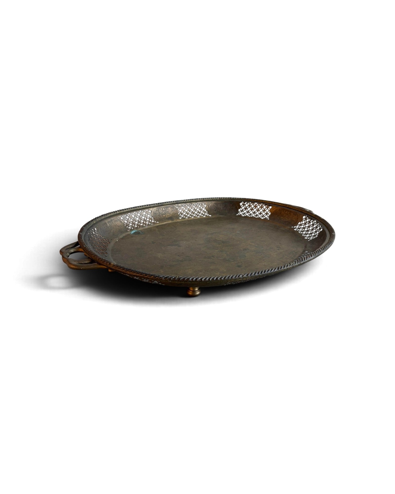 Brass Tray 38x55" (ถาดทองเหลือง)