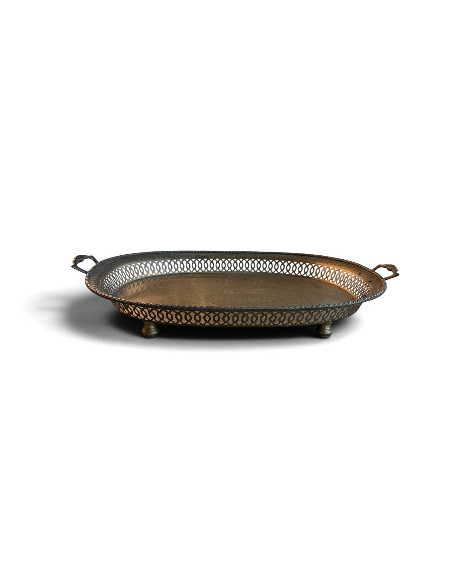 Brass Tray 34x50" (ถาดทองเหลือง)