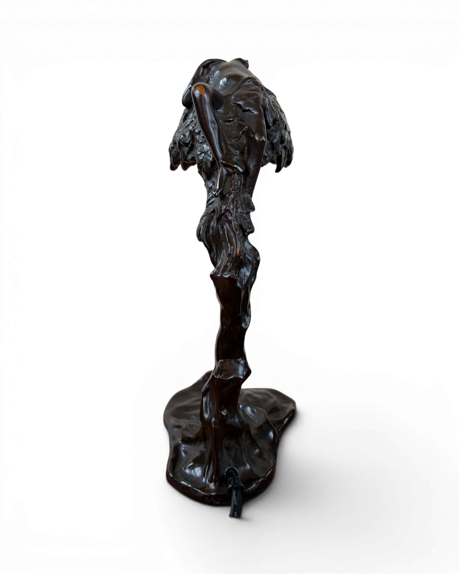Art Nouveau Bronze Figural Table Lamp - Surround Living - 8