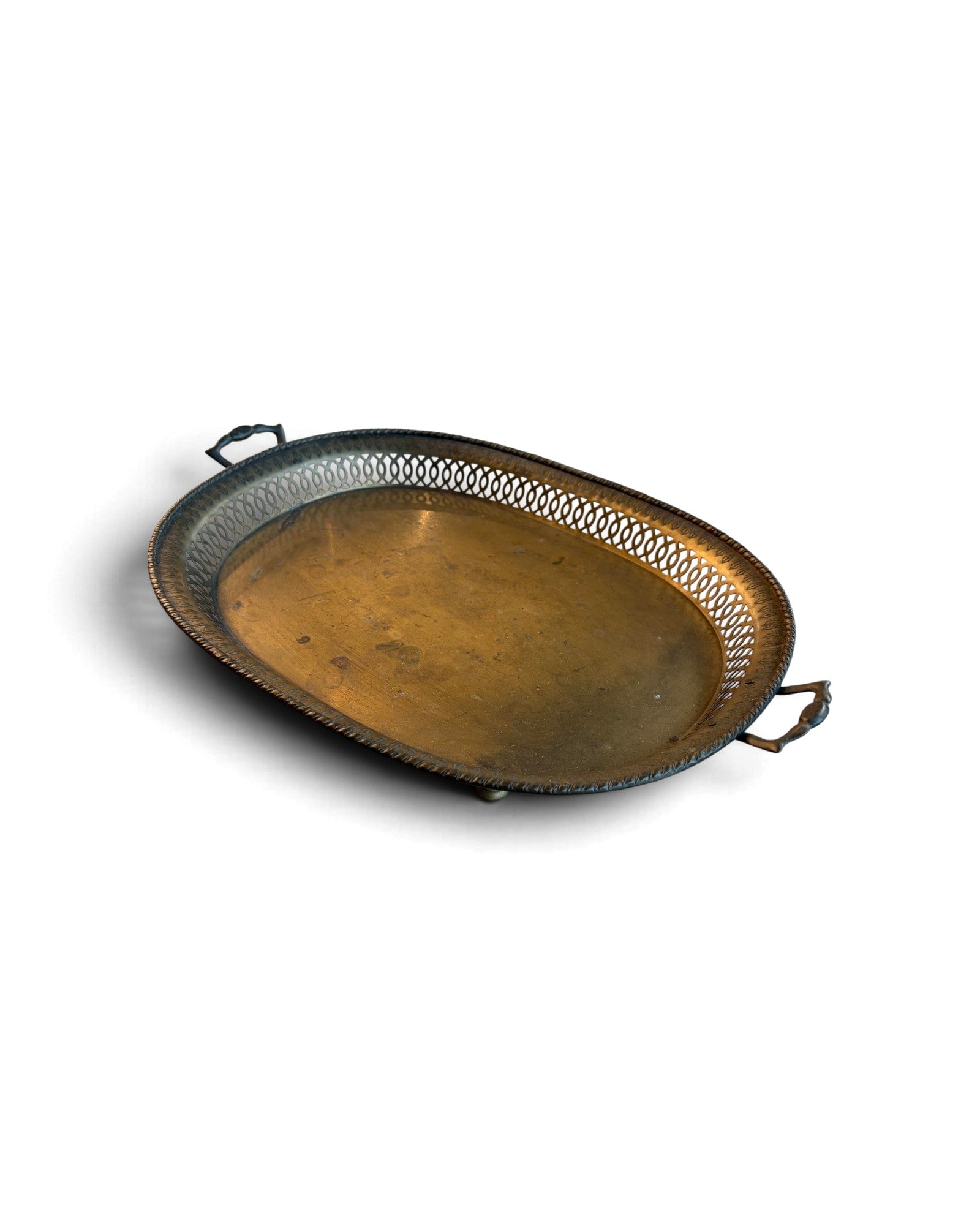 Brass Tray 34x50" (ถาดทองเหลือง)