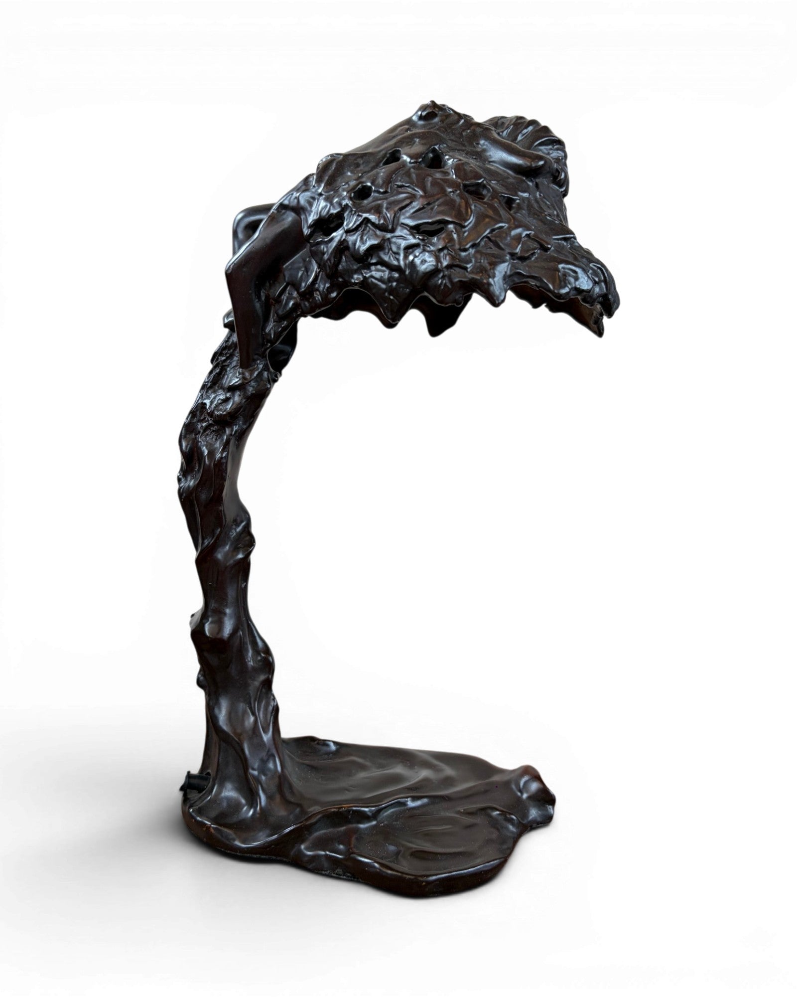 Art Nouveau Bronze Figural Table Lamp - Surround Living - 11