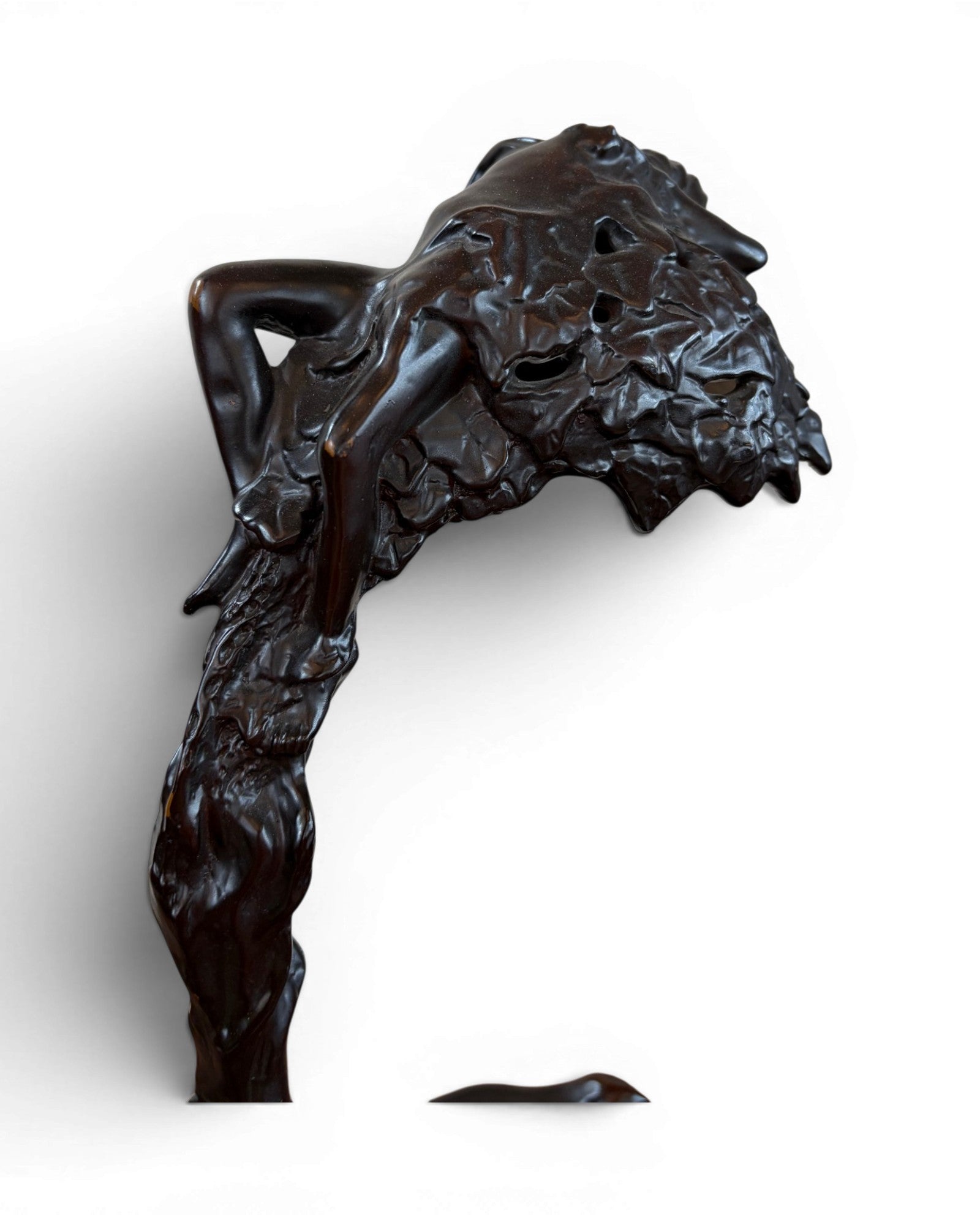Art Nouveau Bronze Figural Table Lamp - Surround Living - 13