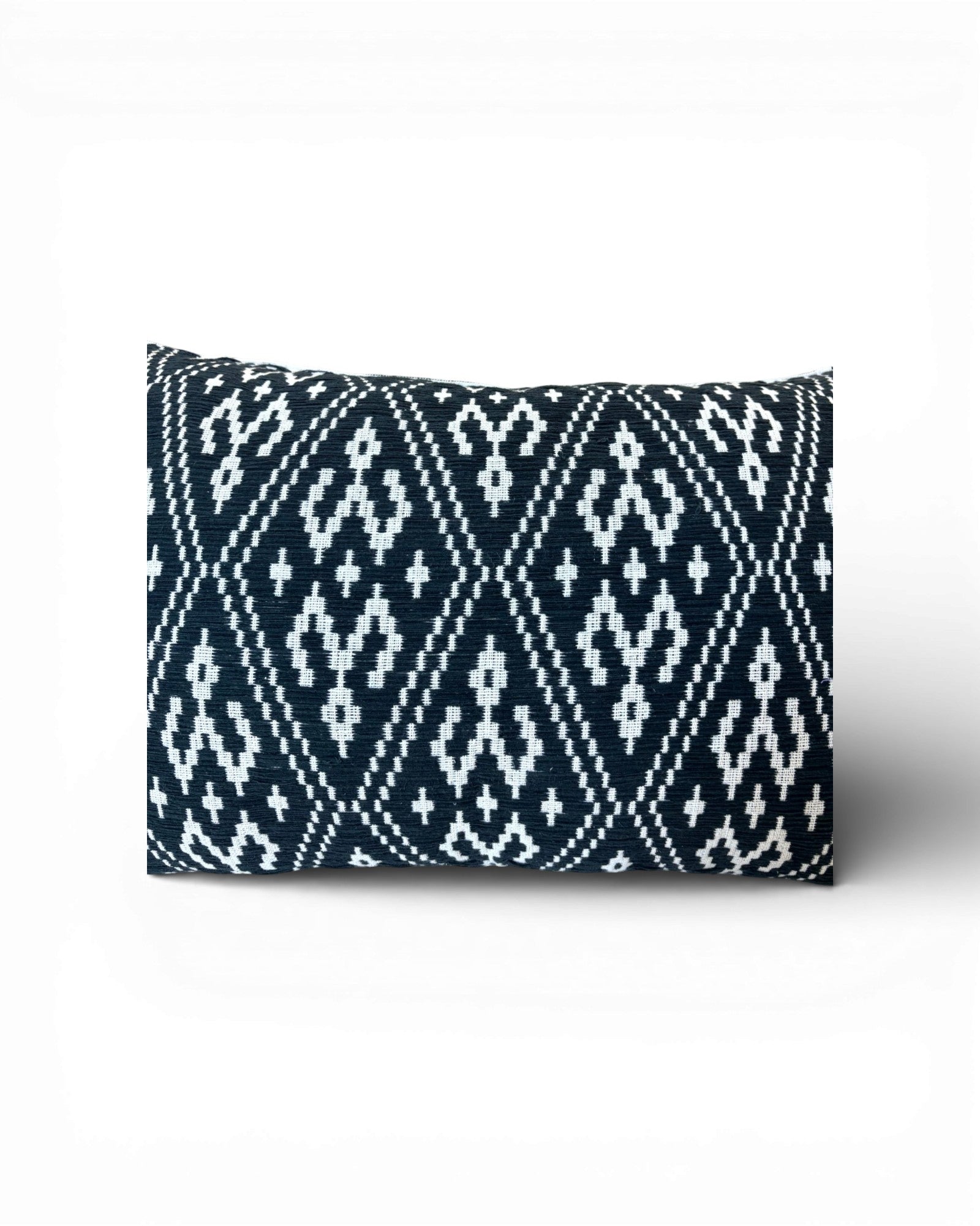 Black Tribal Lumbar Cushion - Surround Living - 8