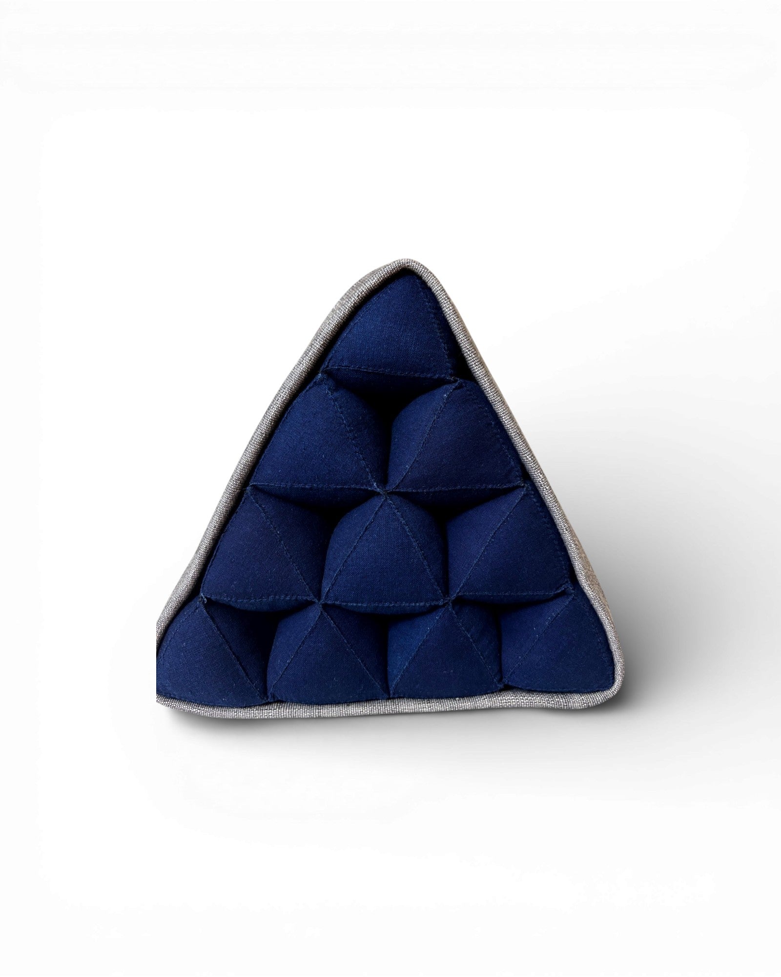 Indigo Ikat Triangle Support Cushion - Surround Living - 7