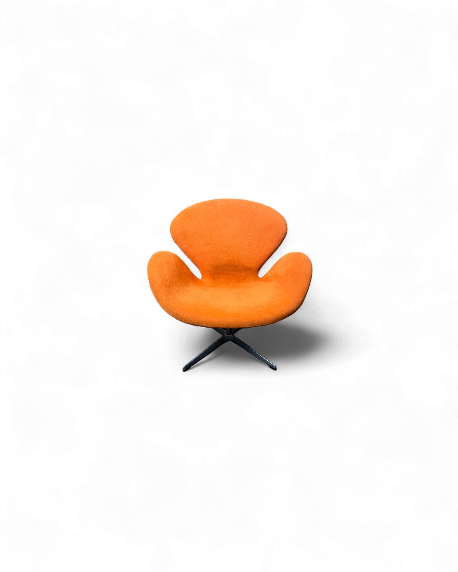 1人掛けソファ yuki SWAN CHAIR ORANGE Orange Swan Chair