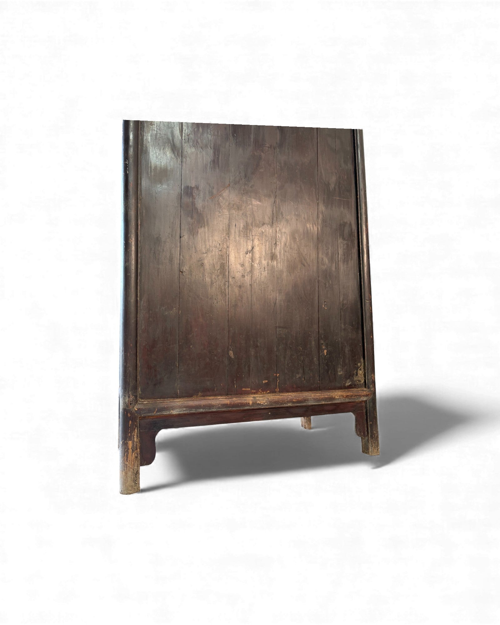Smoked Black Lacquer Elm Cabinet with Aged Patina - Surround Living - 29