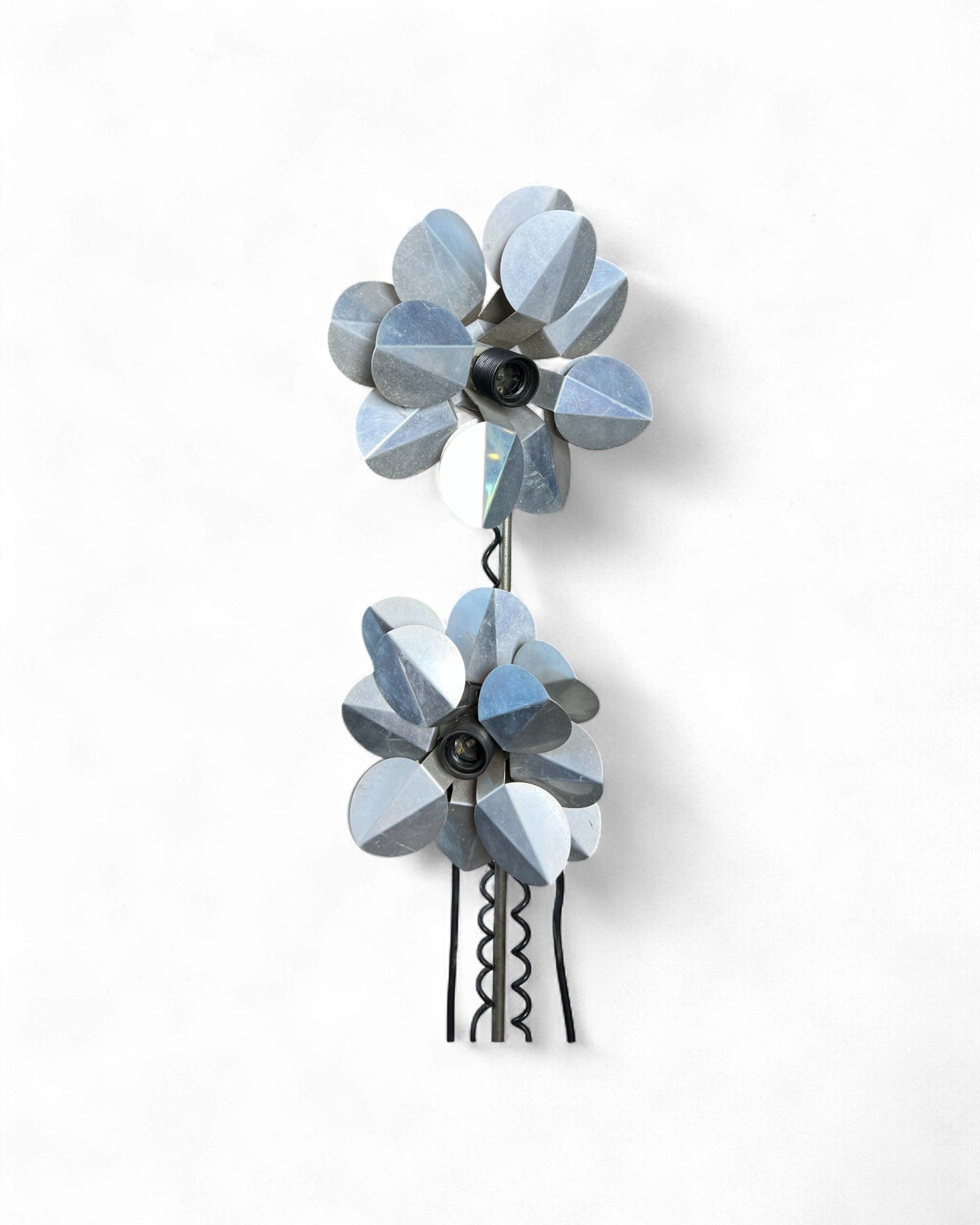 Vintage Dual Flower Adujstable Floor Lamp Surround Living