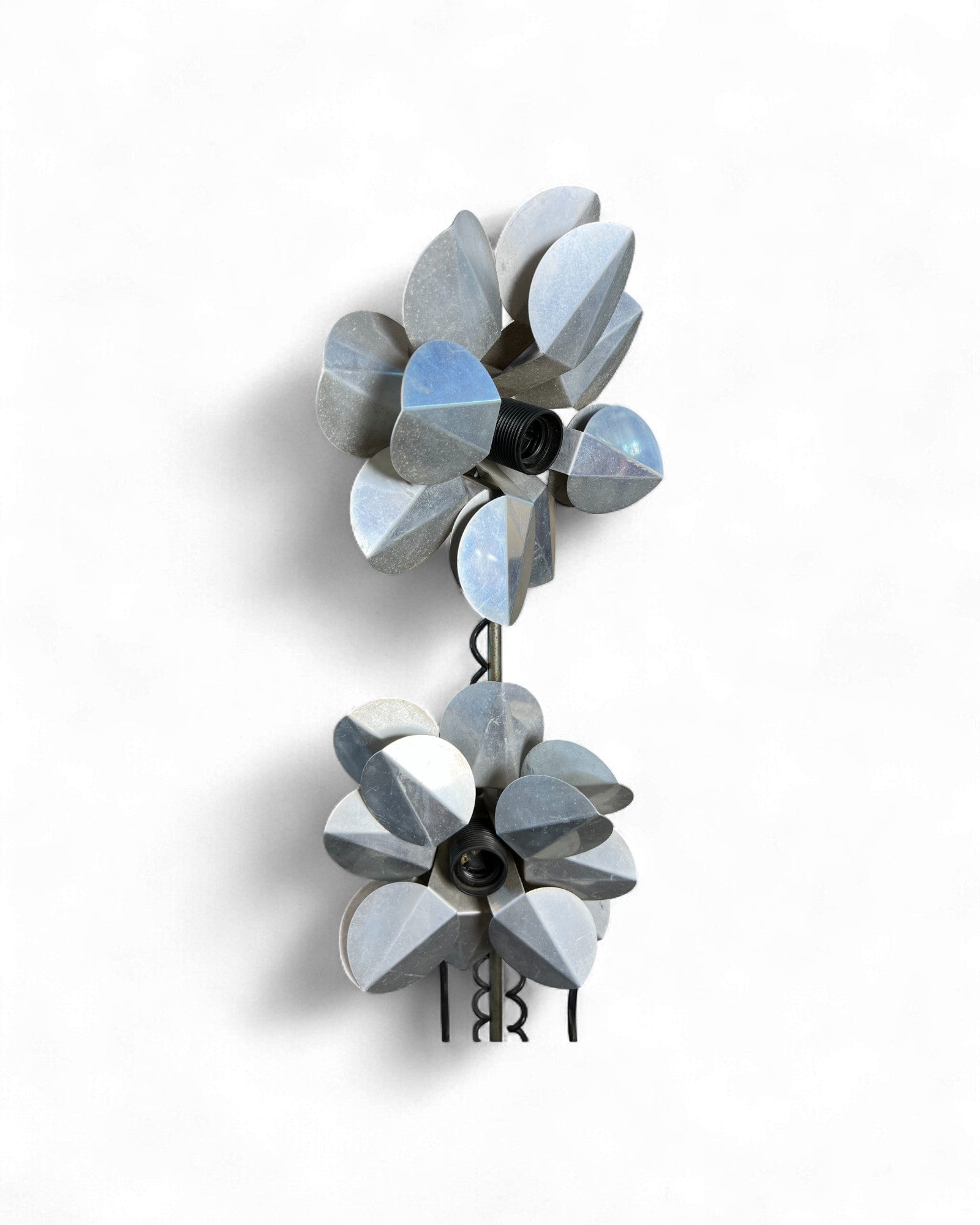 Vintage Dual Flower Adujstable Floor Lamp Surround Living