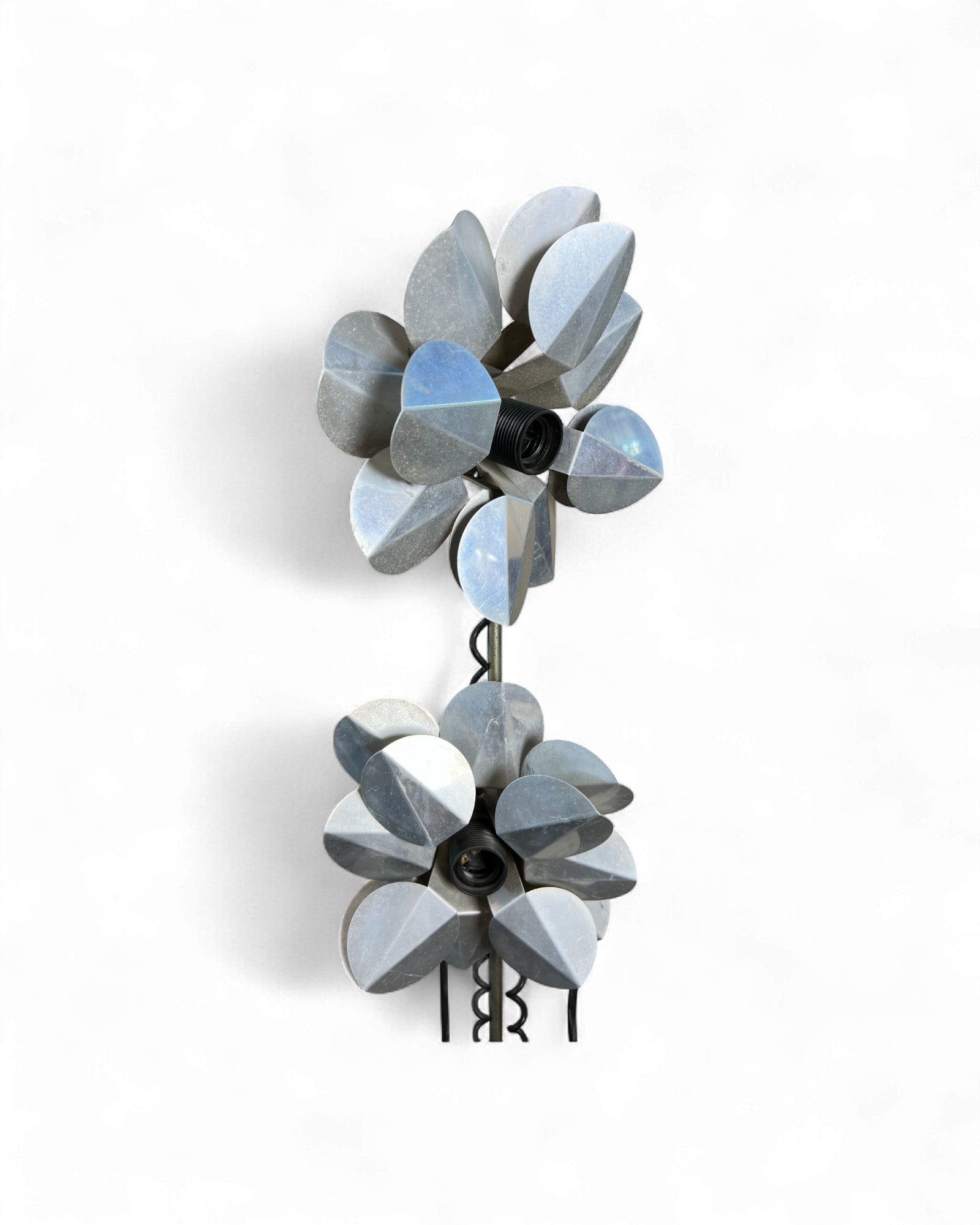 Vintage Dual Flower Adujstable Floor Lamp Surround Living