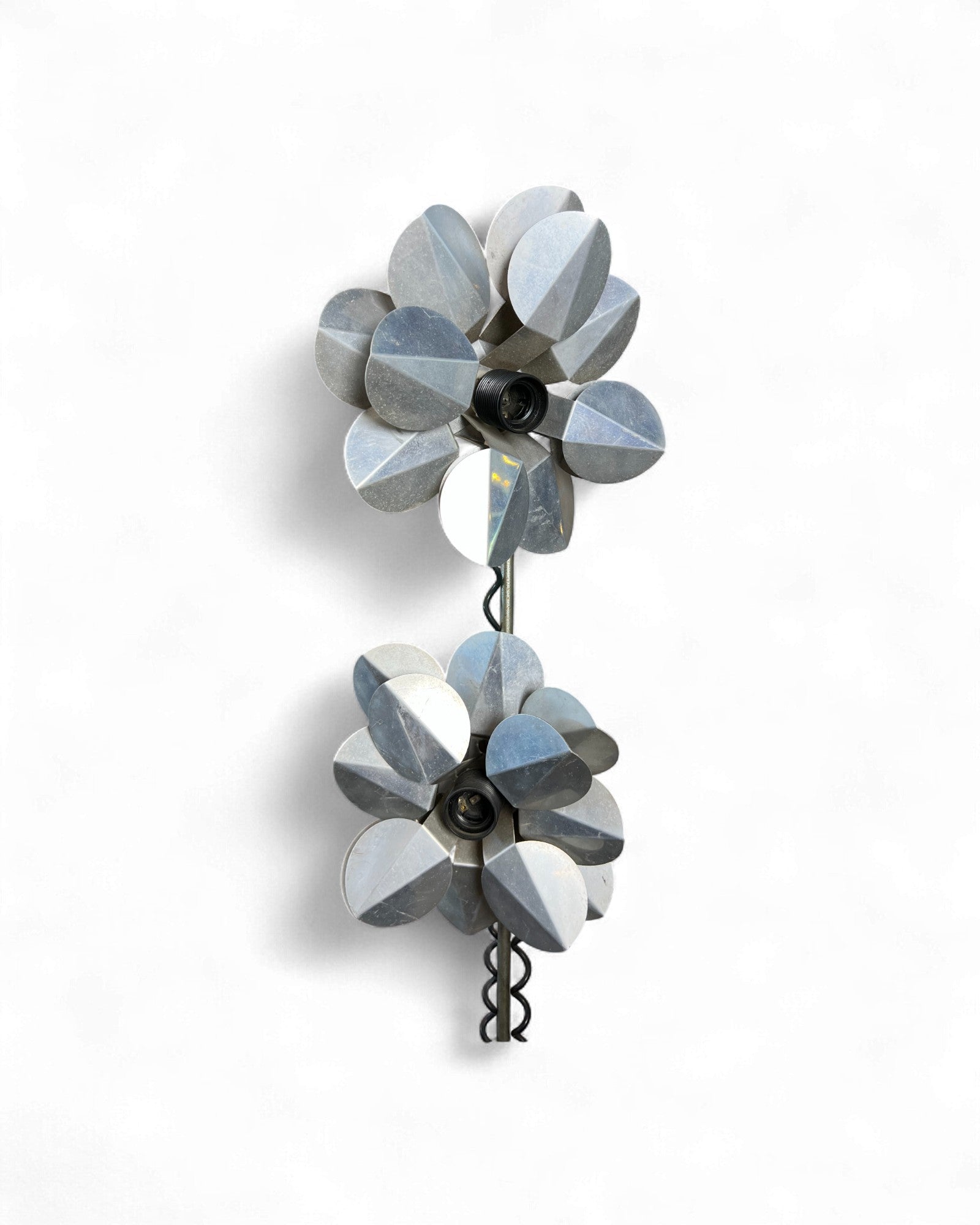 Vintage Dual Flower Adujstable Floor Lamp Surround Living