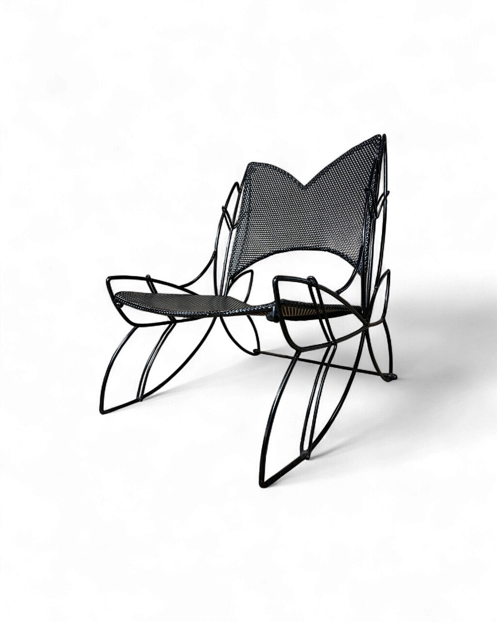 Sculptural Wire Mesh Lounge Chair Outdoor Chair - Surround Living