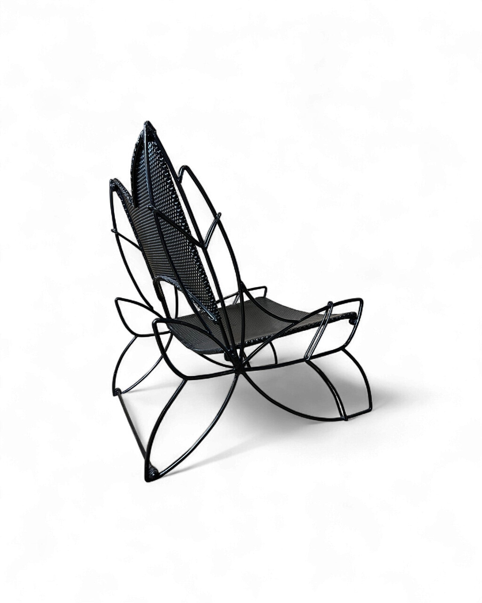 Sculptural Wire Mesh Lounge Chair Outdoor Chair - Surround Living