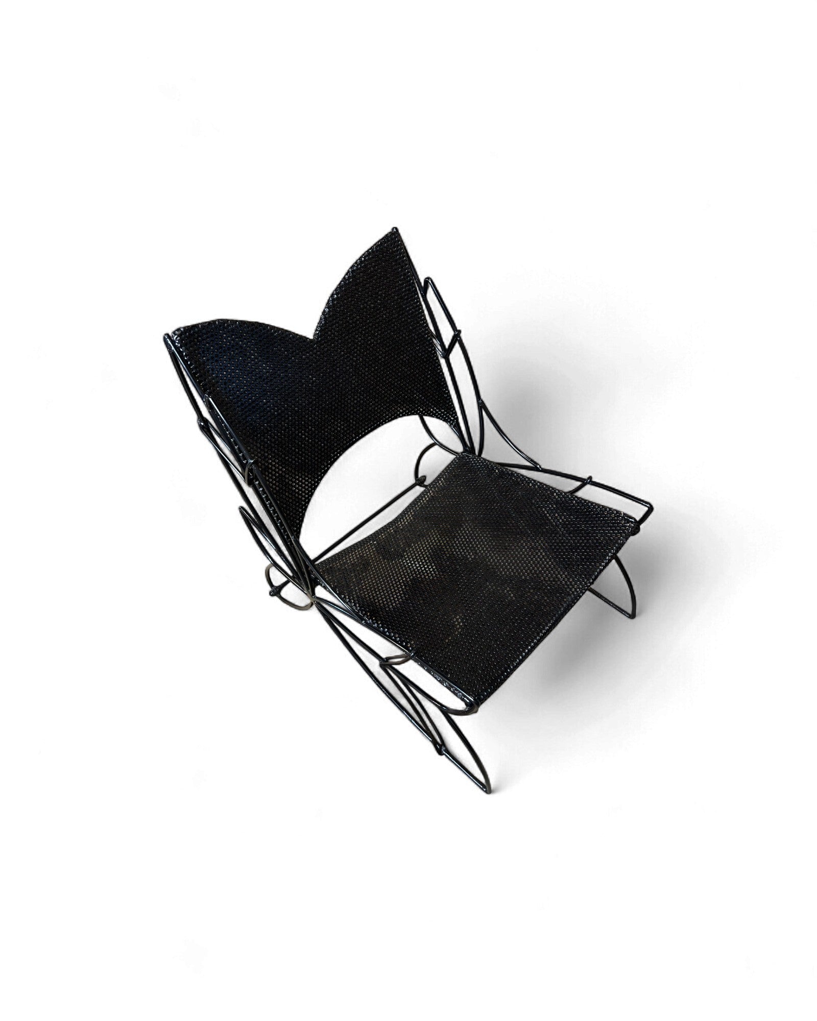 Sculptural Wire Mesh Lounge Chair Outdoor Chair - Surround Living