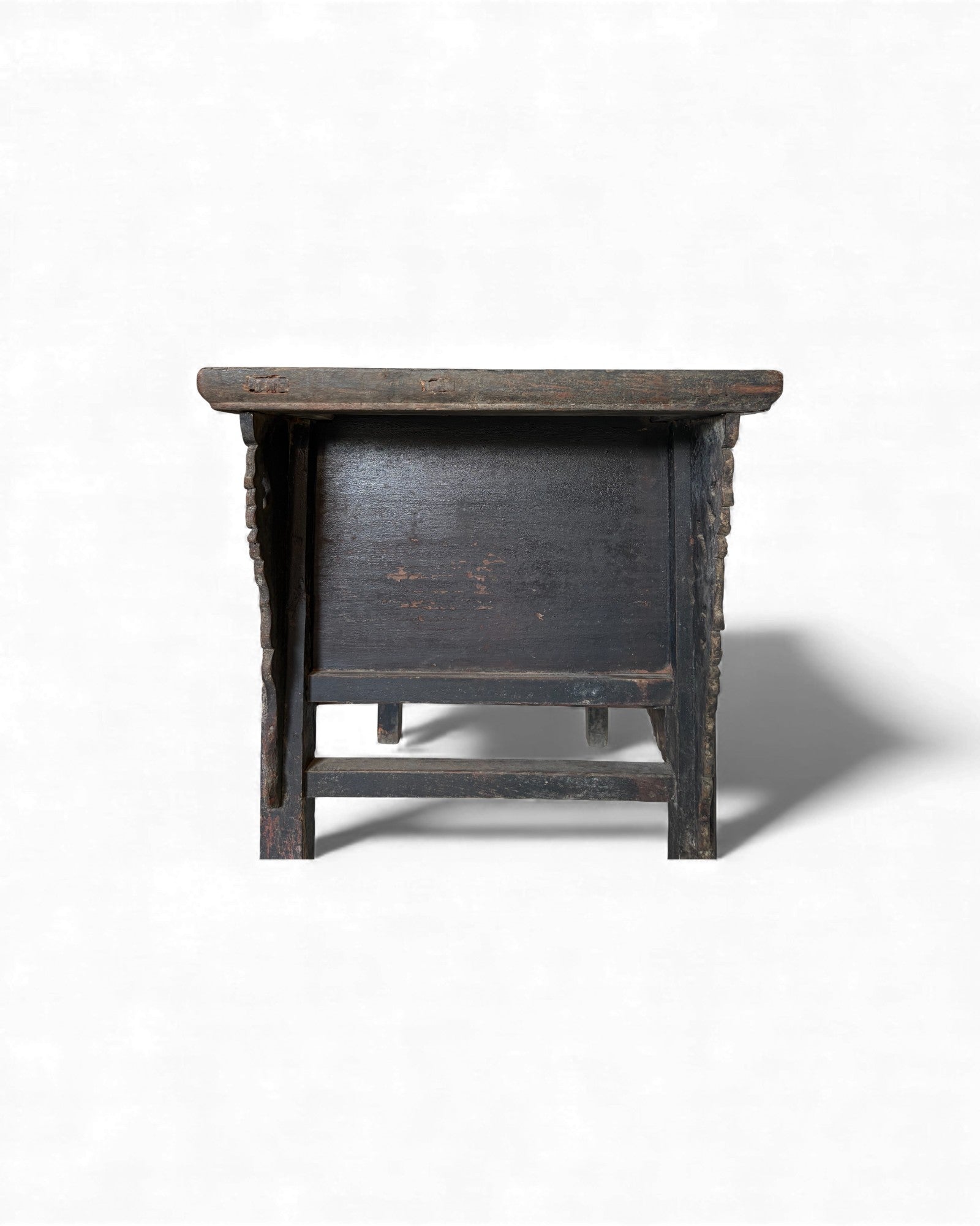 Black Lacquer Carved Elm Coffer - Surround Living - 27