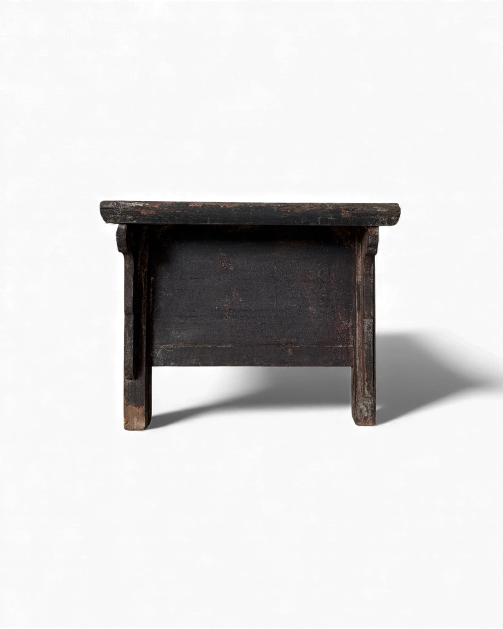 Black Lacquer Elm Kang Table with Drawers - Surround Living - 13