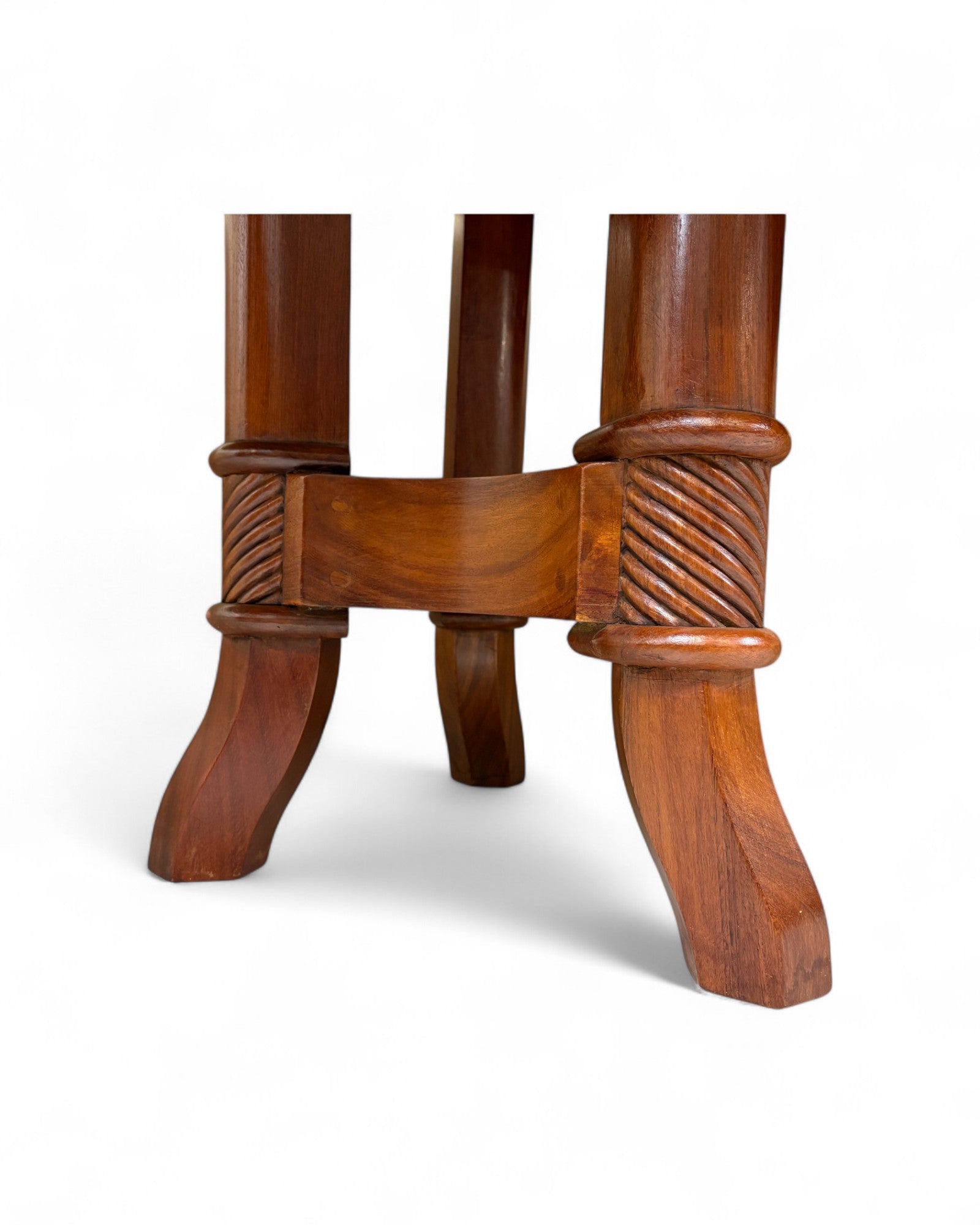 Chinese Rosewood Dining Table with Wild Pearl Inlay - Reproduction