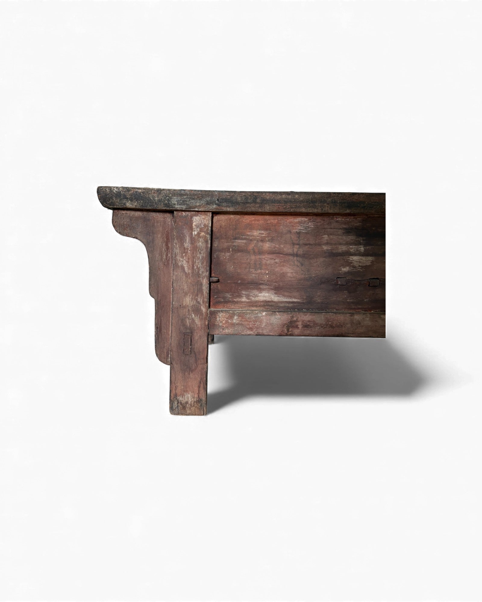 Black Lacquer Elm Kang Table with Drawers - Surround Living - 17