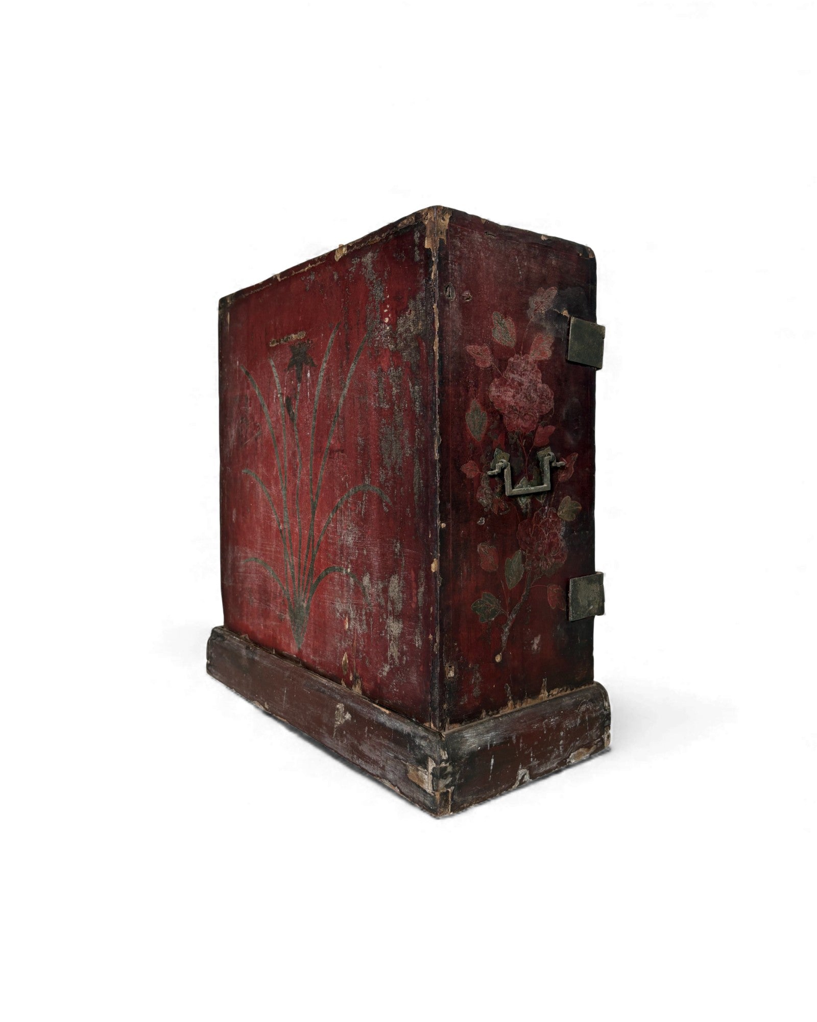 Red Lacquer Portable Buddhist Shrine Cabinet - Surround Living - 14