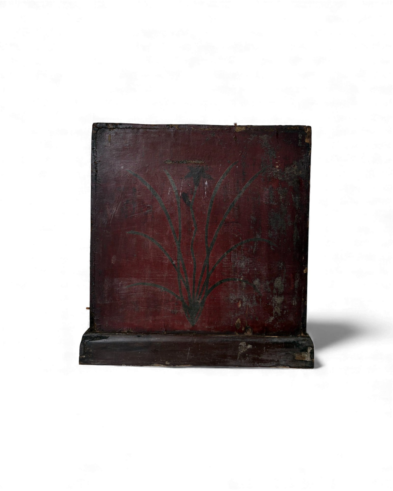Red Lacquer Portable Buddhist Shrine Cabinet - Surround Living - 16