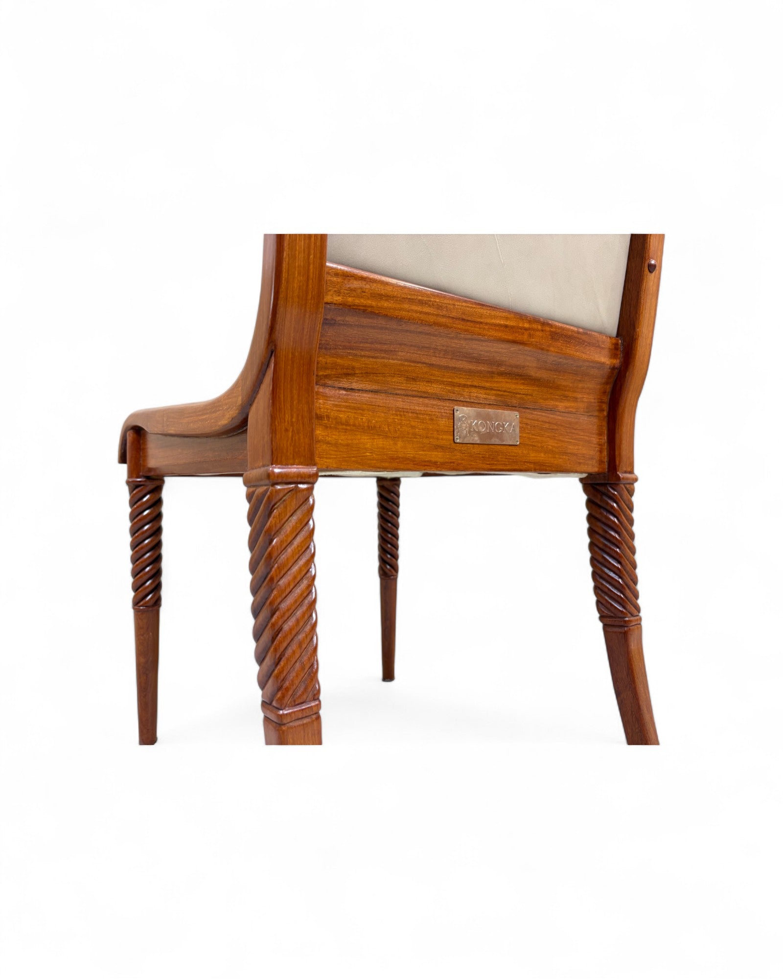 Chinese Rosewood Chair with Pearl Inlay - Reproduction