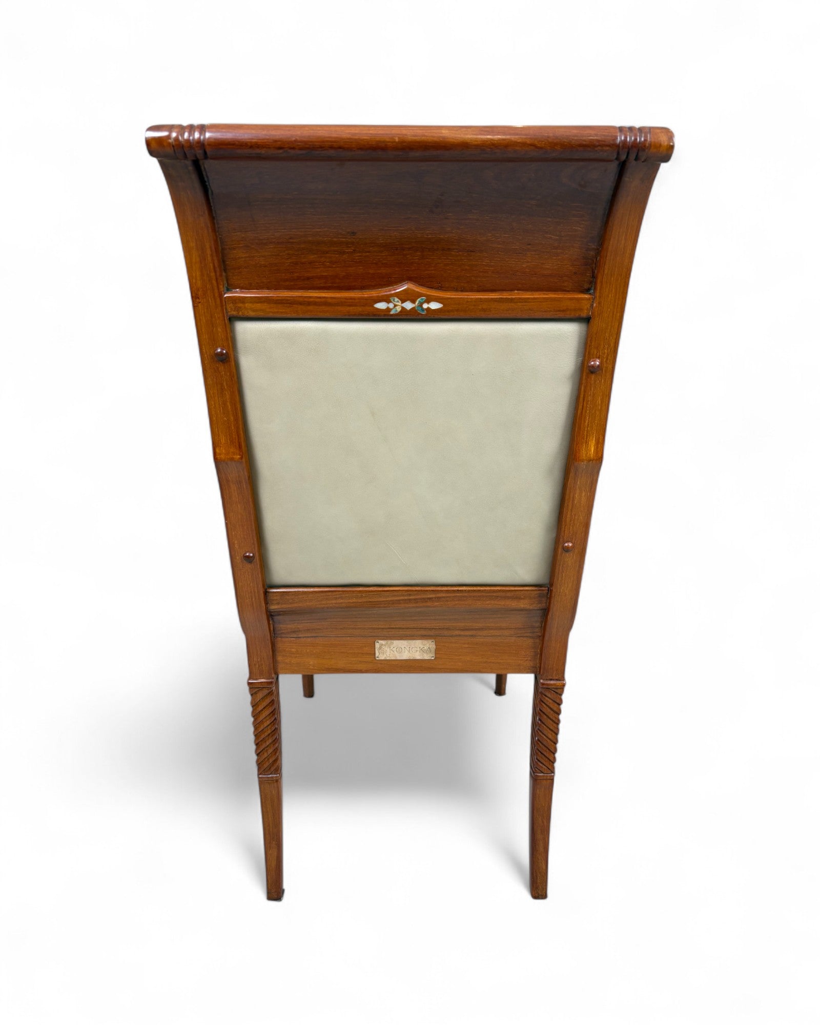 Chinese Rosewood Chair with Pearl Inlay - Reproduction