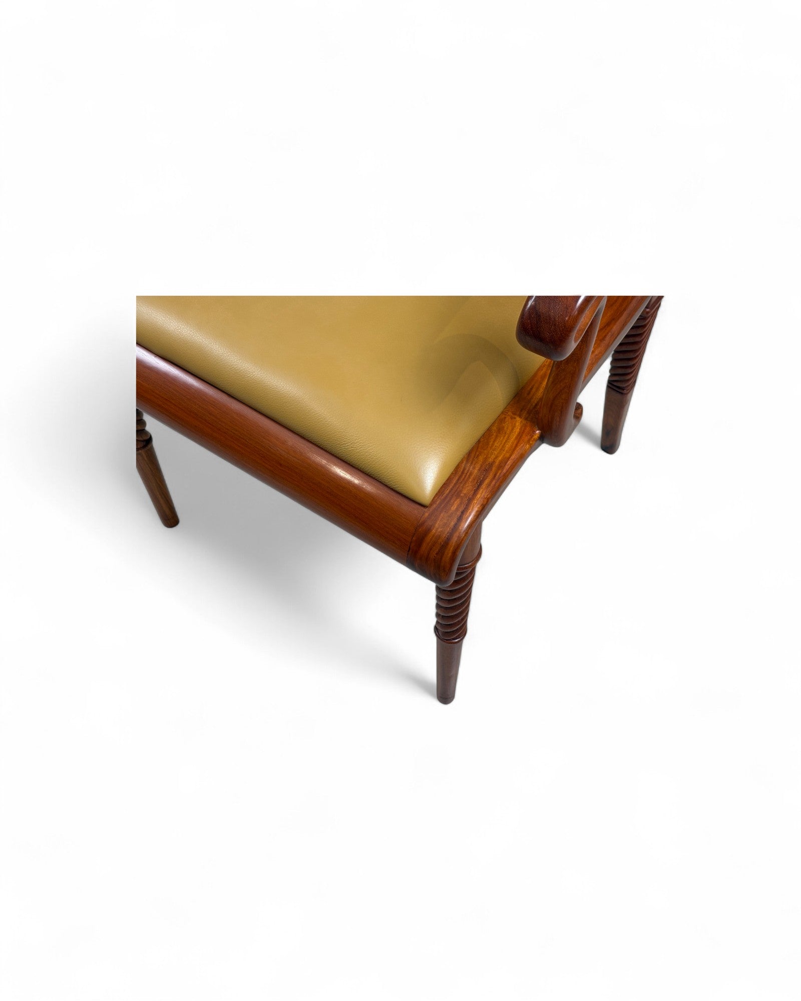 Chinese Rosewood Dining Armchair, Pearl Inlay - Reproduction