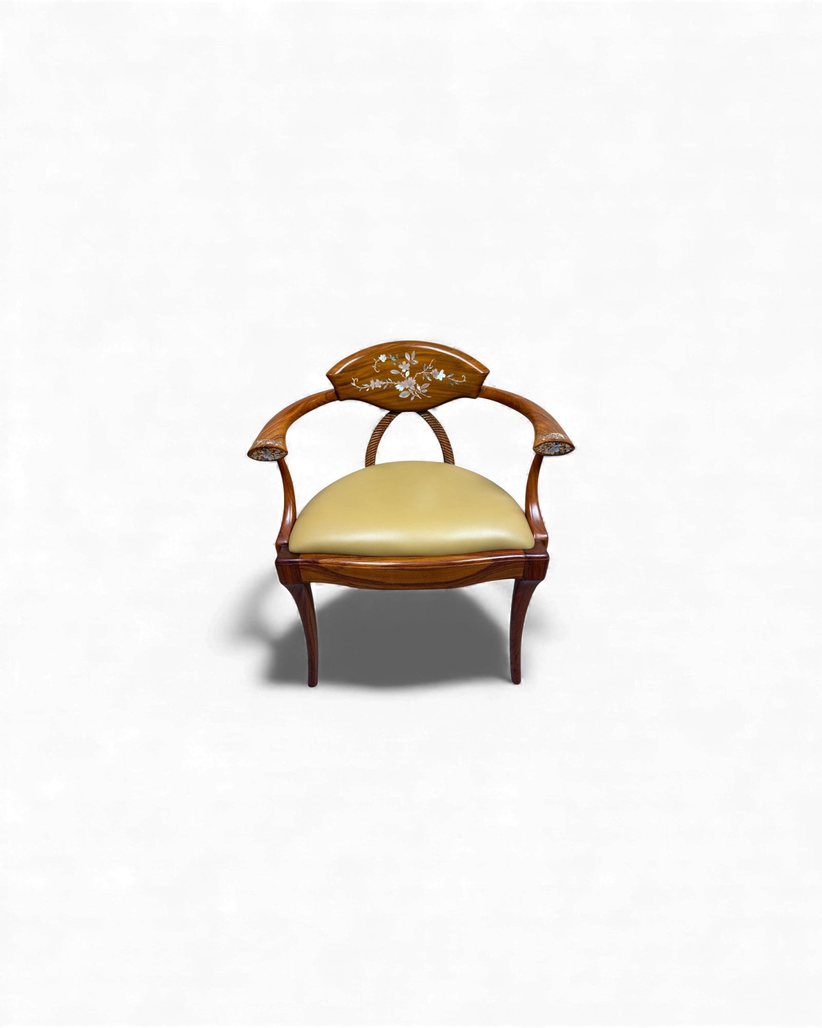 Chinese Armchair with Pearl Inlay - Reproduction