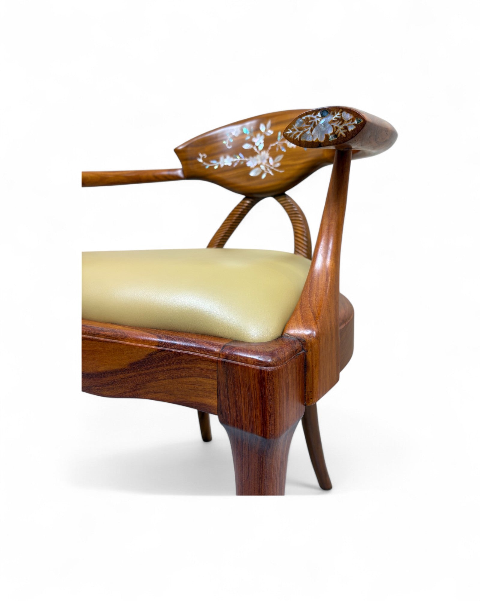 Chinese Armchair with Pearl Inlay - Reproduction