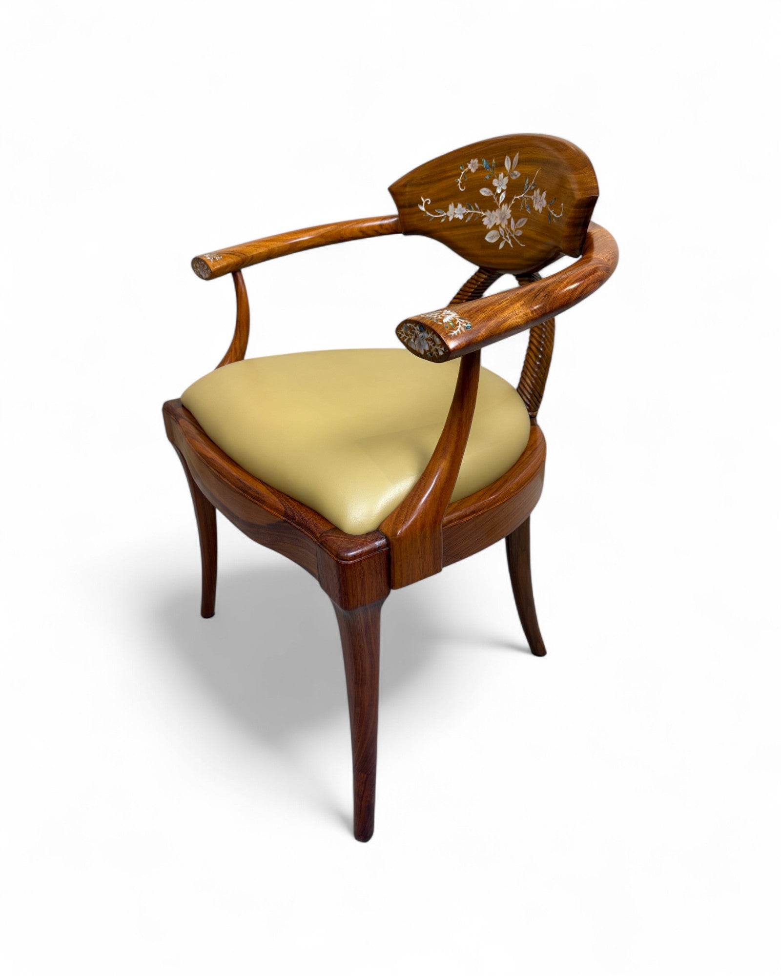 Chinese Armchair with Pearl Inlay - Reproduction