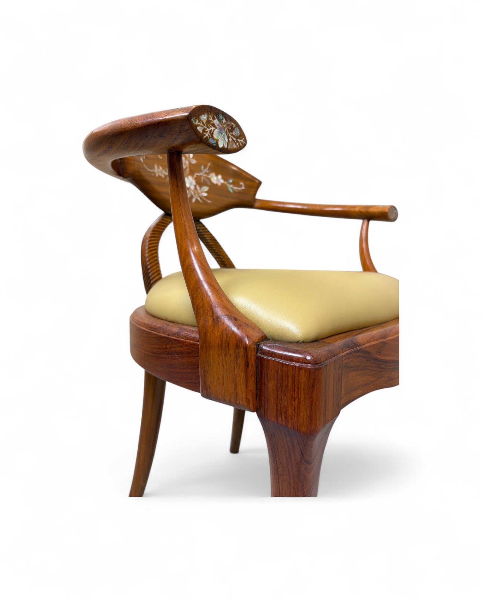 Chinese Armchair with Pearl Inlay - Reproduction