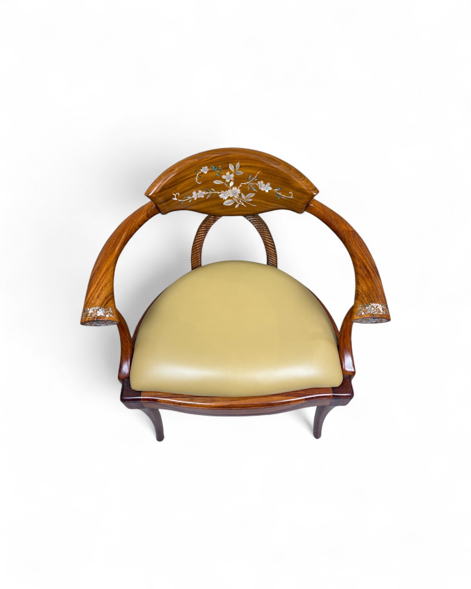 Chinese Armchair with Pearl Inlay - Reproduction