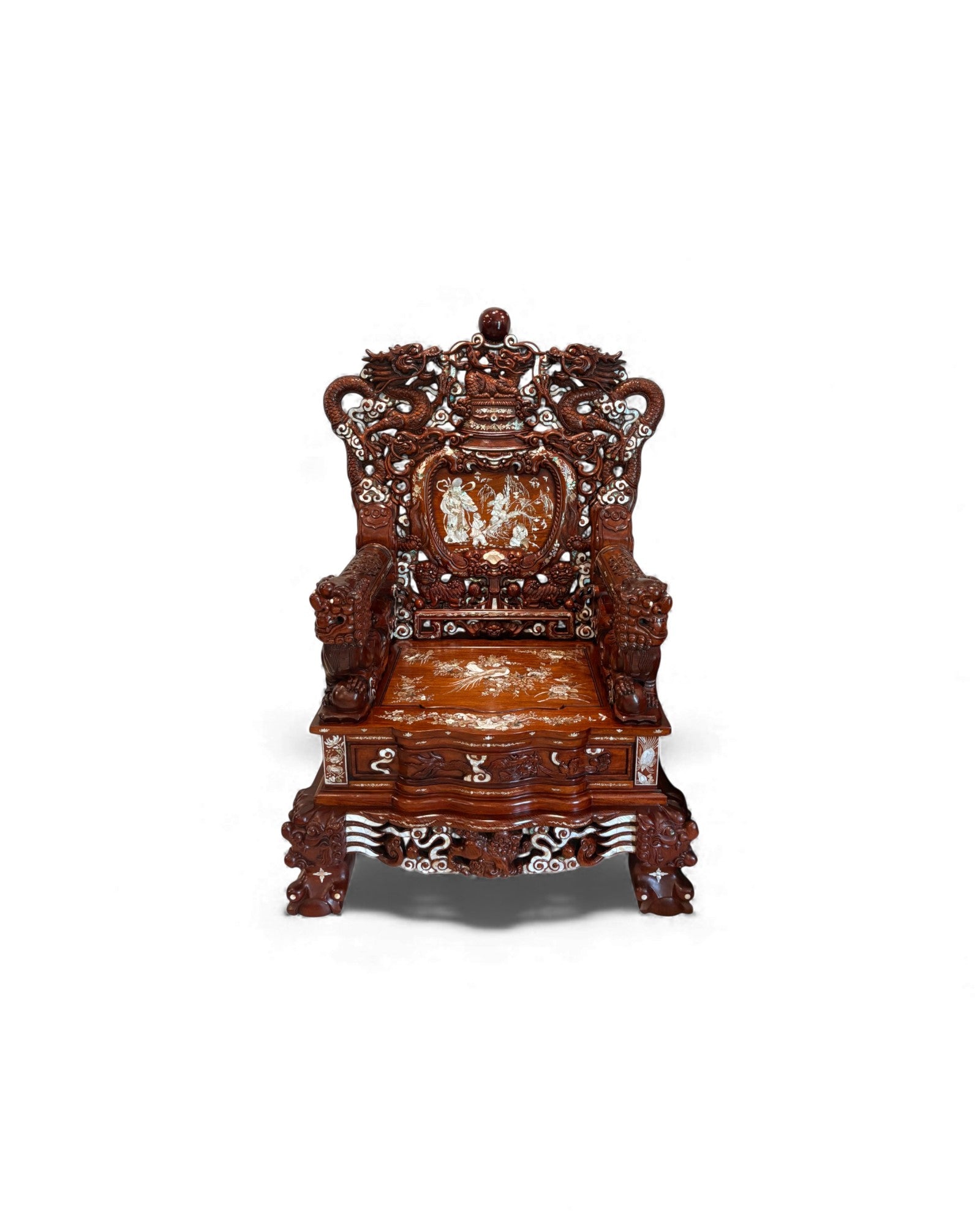 Traditional Chinese Grand Ming Armchair - Reproduction