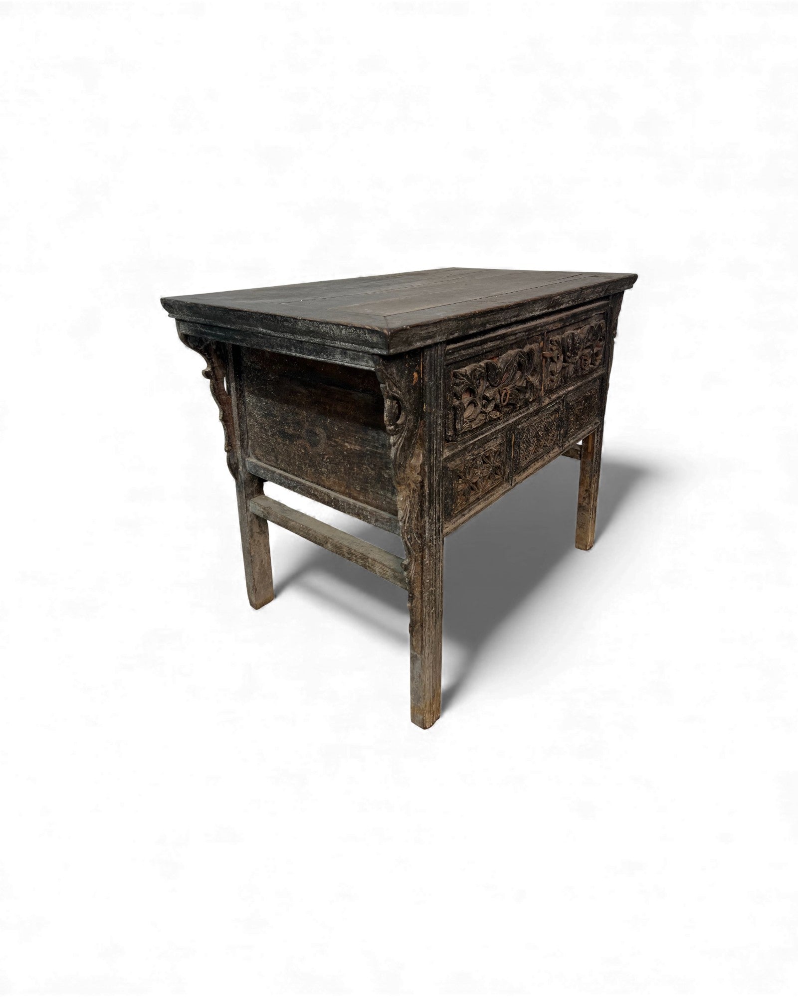 Shanxi Distressed Accented Wooden Sideboard - Surround Living - 36