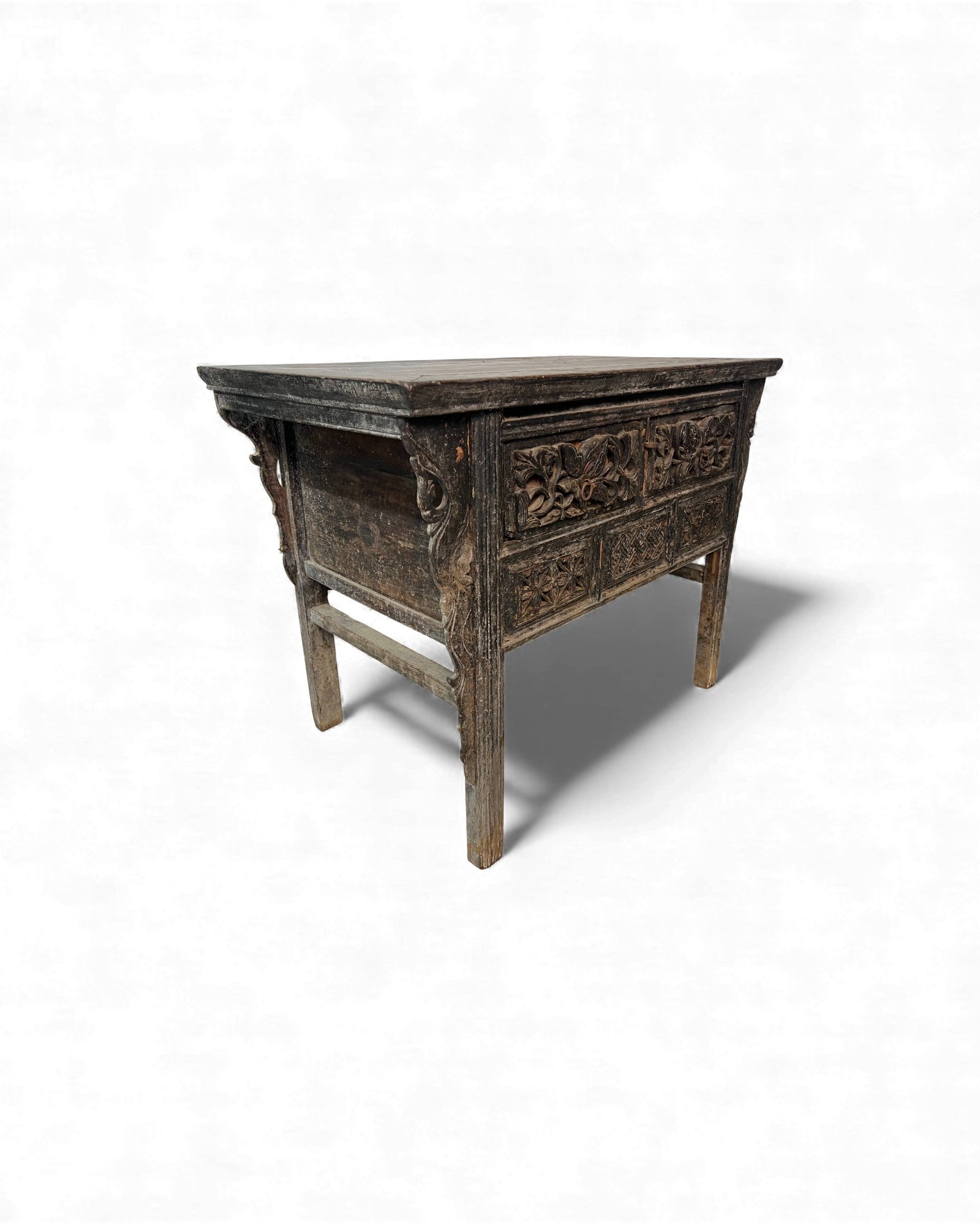 Shanxi Distressed Accented Wooden Sideboard - Surround Living - 41