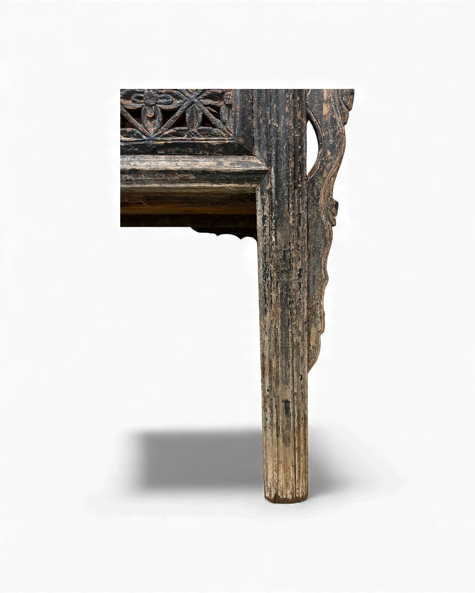 Shanxi Distressed Accented Wooden Sideboard - Surround Living - 34