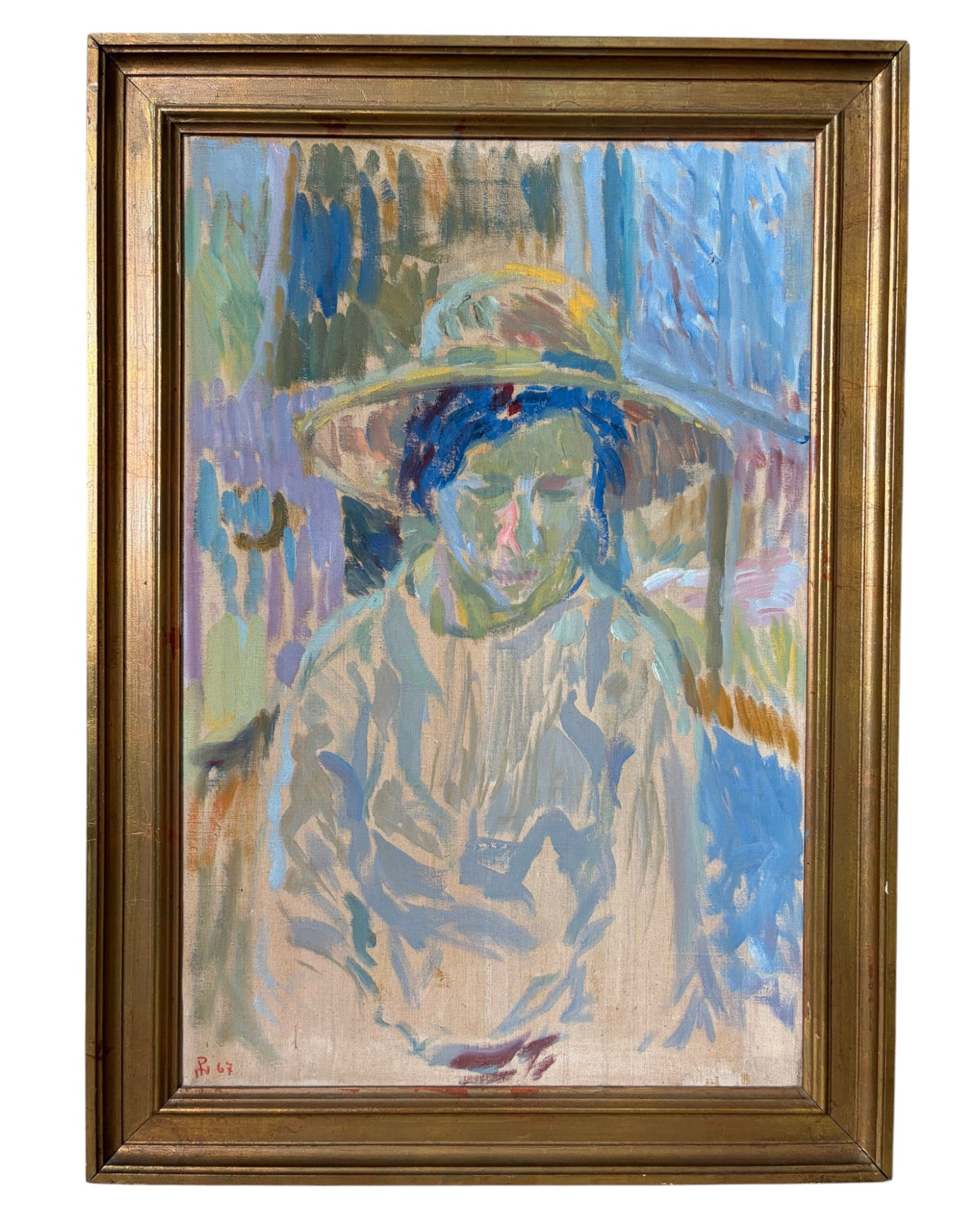 Girl by The Window by Poul Nielson (Certified) [61.5 x 86cm] - Surround Living - 2