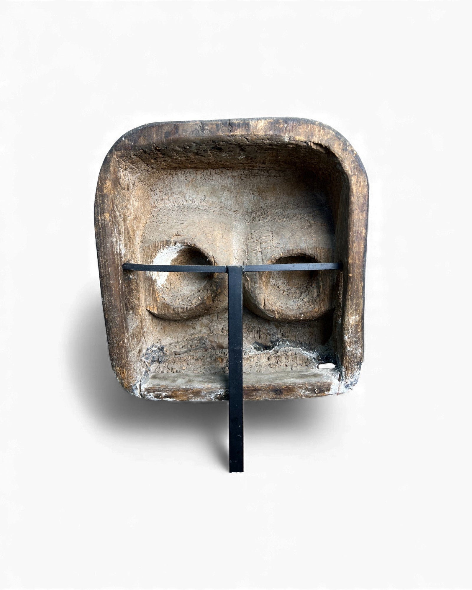 Hunan Folk Festival Mask in Red and Black Pigment - Surround Living - 12