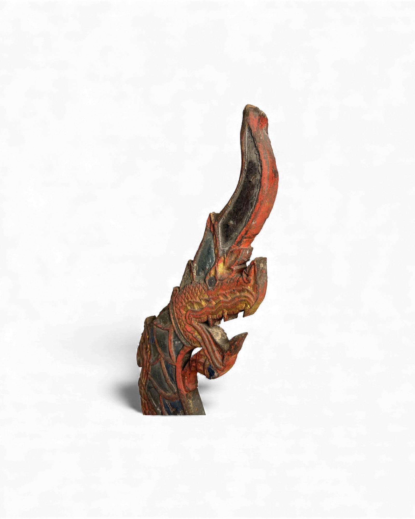 Thai Naga Architectural Finial - Set of 2 - Surround Living - 24