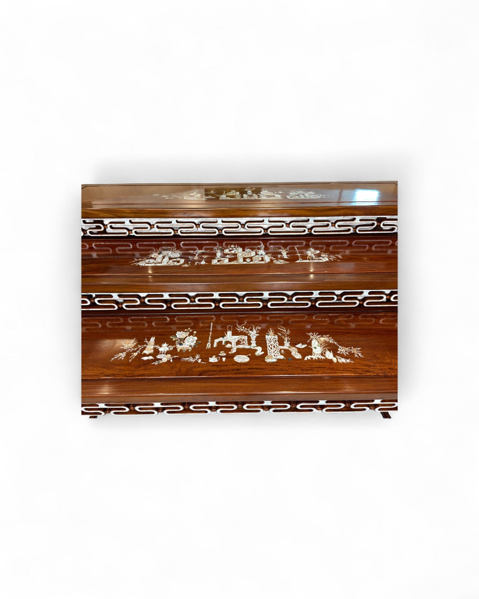 Ming-Style Nesting Console Tables - Set of 3