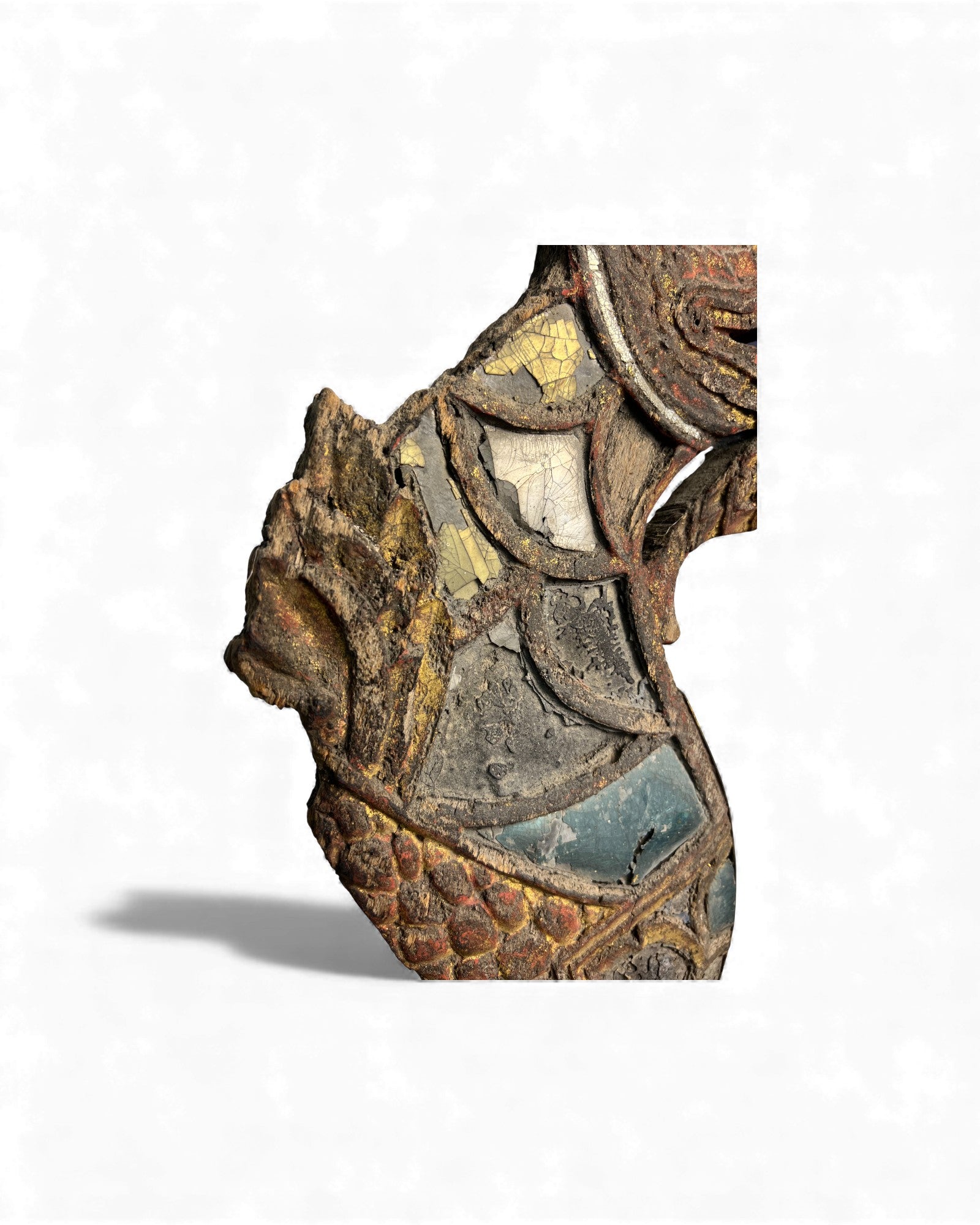 Thai Naga Architectural Finial - Set of 2 - Surround Living - 20