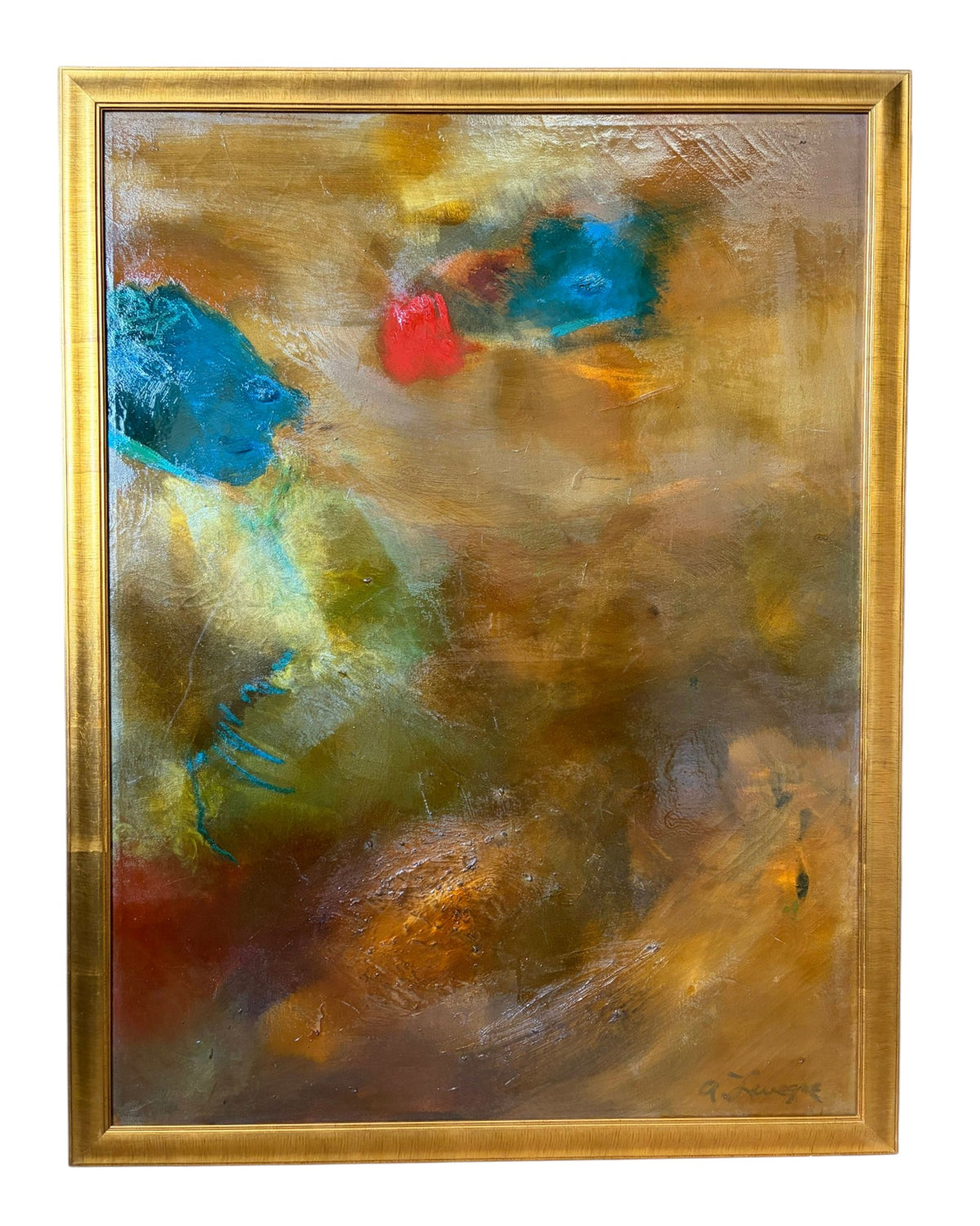 Dusk 2012 by Anne Leveque Oil On Canvas [102 x 133cm] - Surround Living - 3