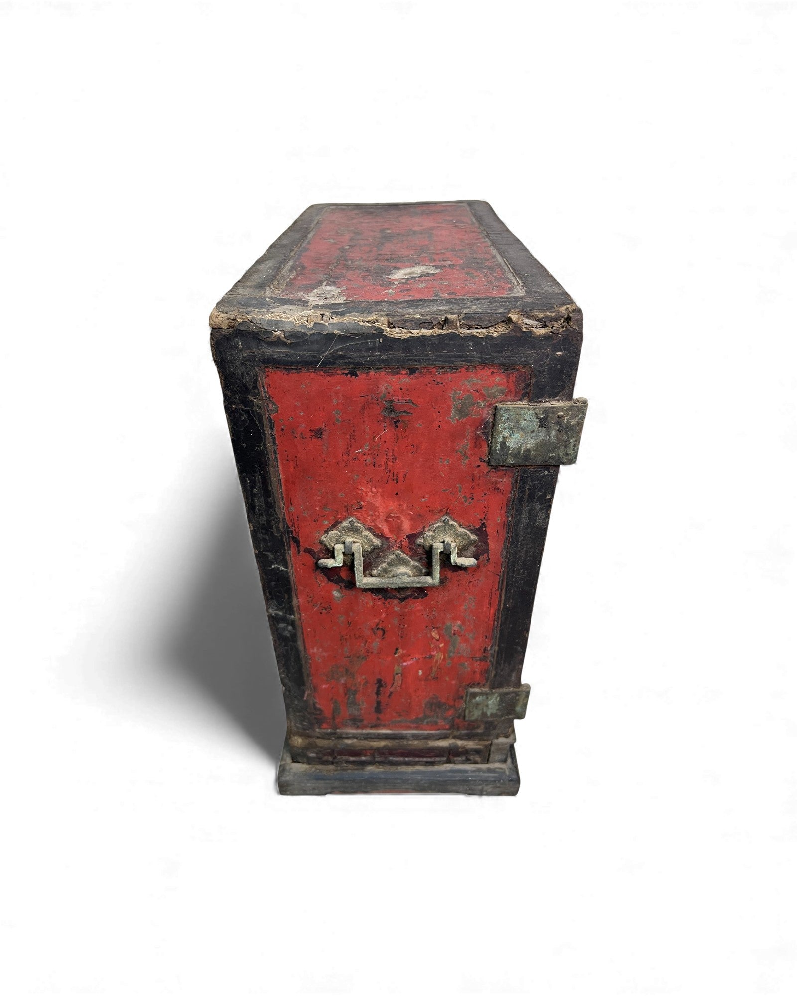 Small Chinese Red - Lacquer Travel Cabinet - Surround Living - 21