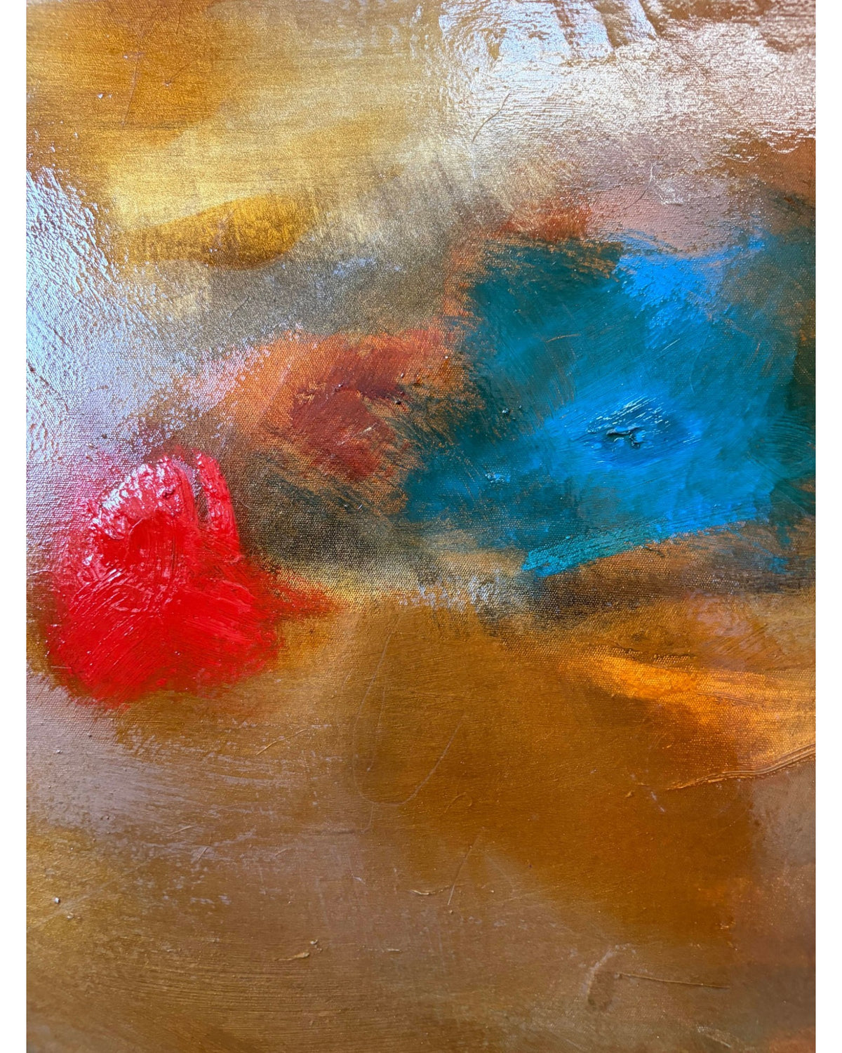Dusk 2012 by Anne Leveque Oil On Canvas [102 x 133cm] - Surround Living - 8