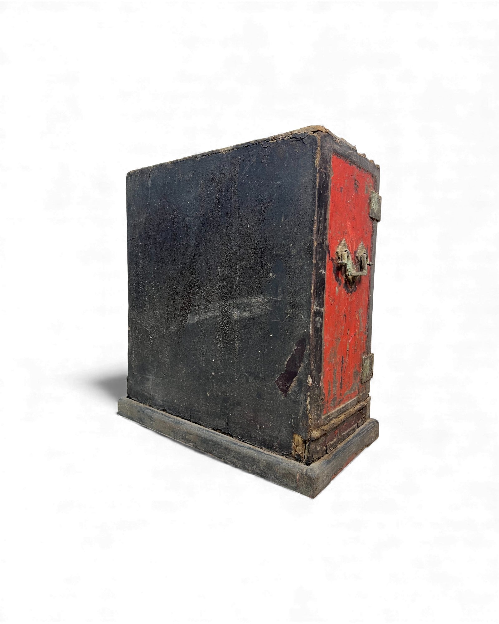 Small Chinese Red - Lacquer Travel Cabinet - Surround Living - 22