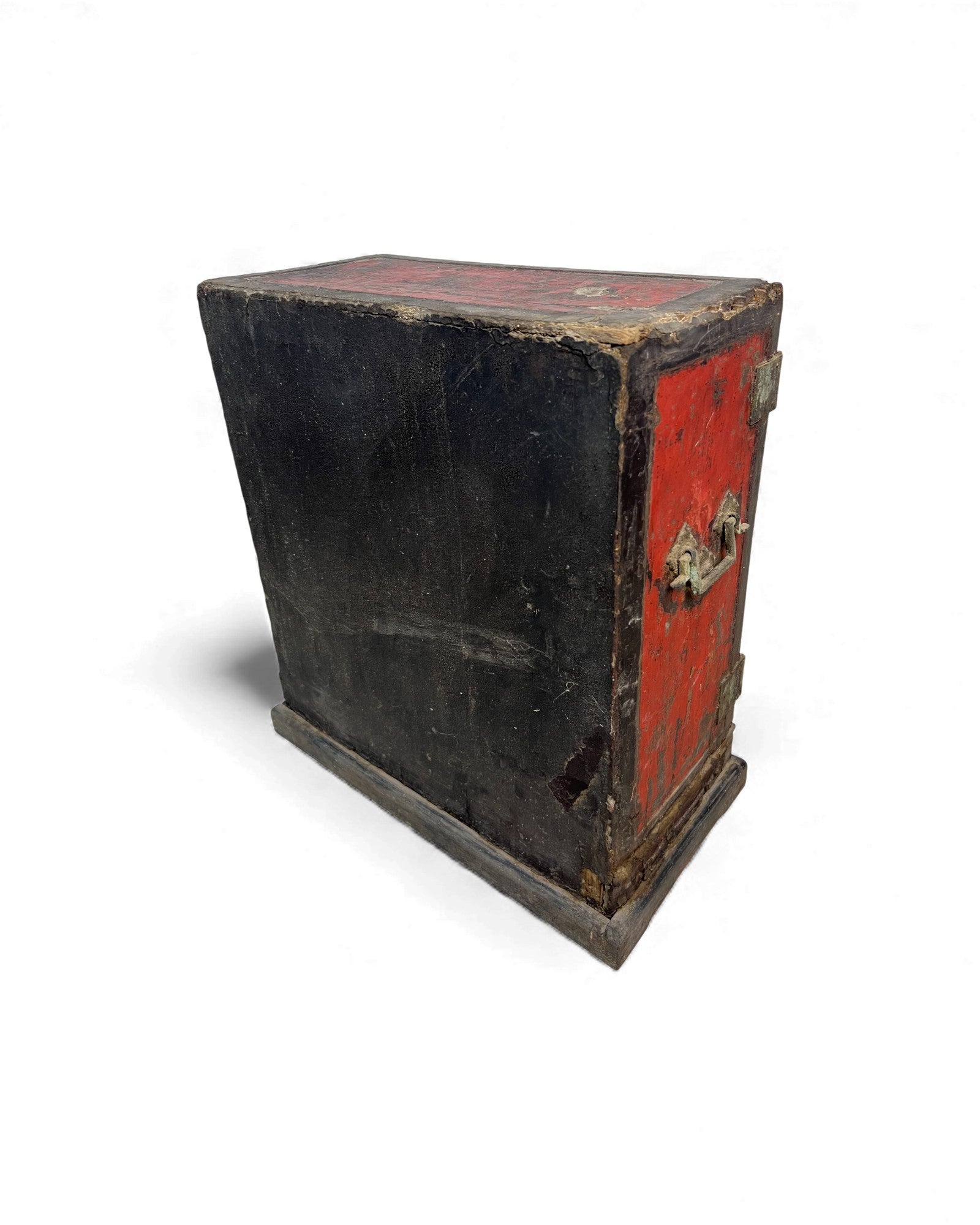 Small Chinese Red - Lacquer Travel Cabinet - Surround Living - 14