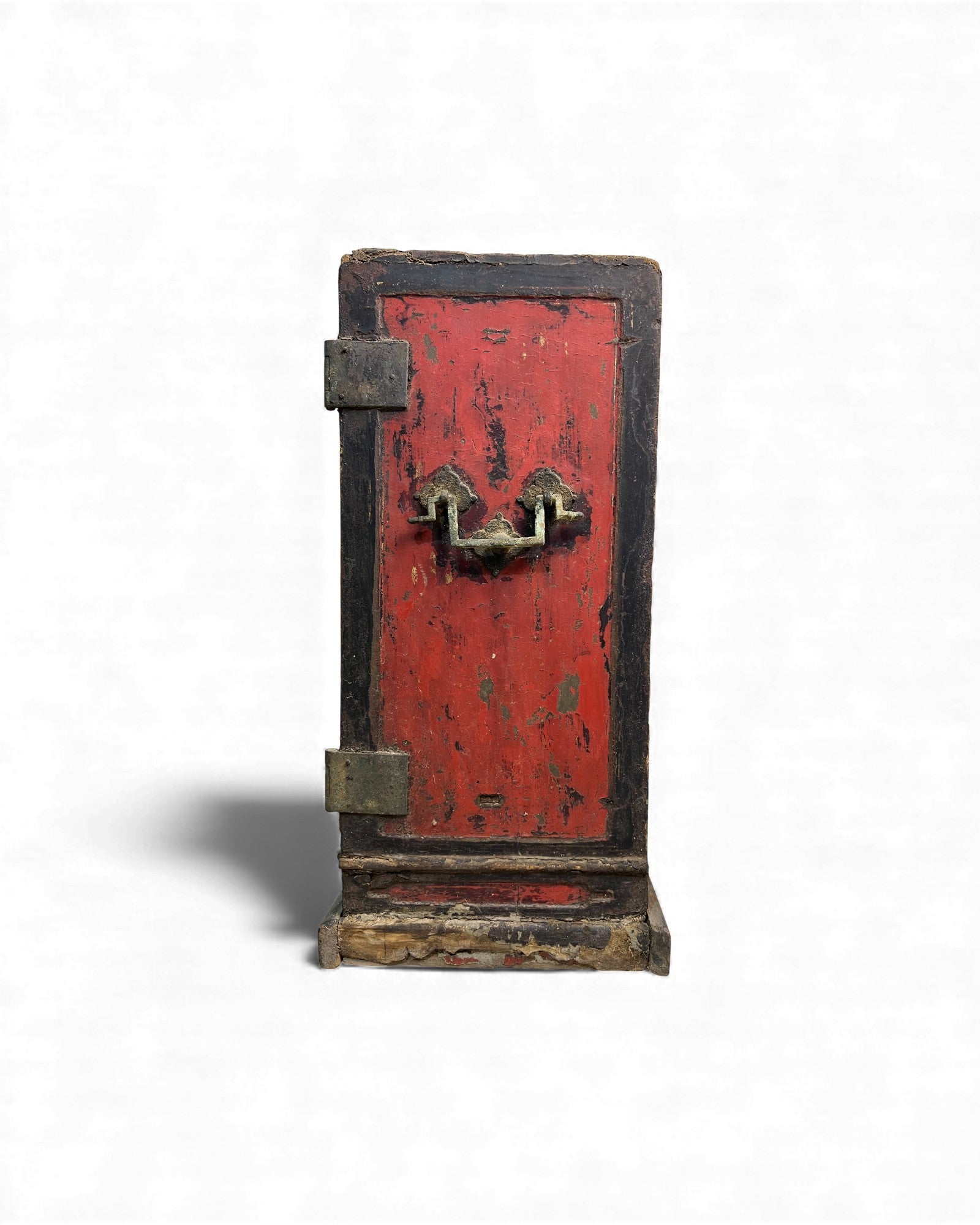 Small Chinese Red - Lacquer Travel Cabinet - Surround Living - 16