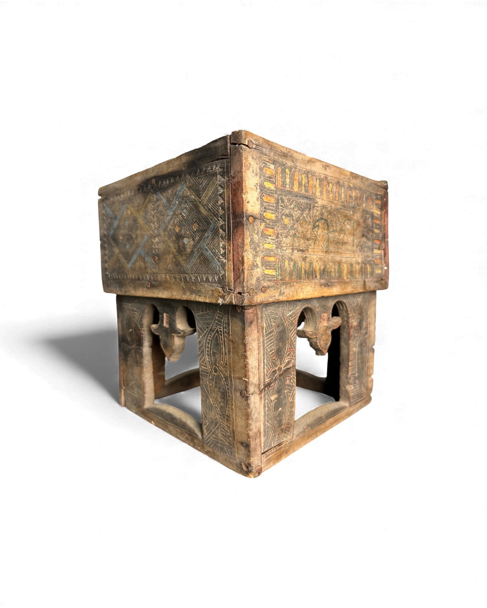 Thai Betel Box with Incised Decoration (Isan Region) - Surround Living - 7