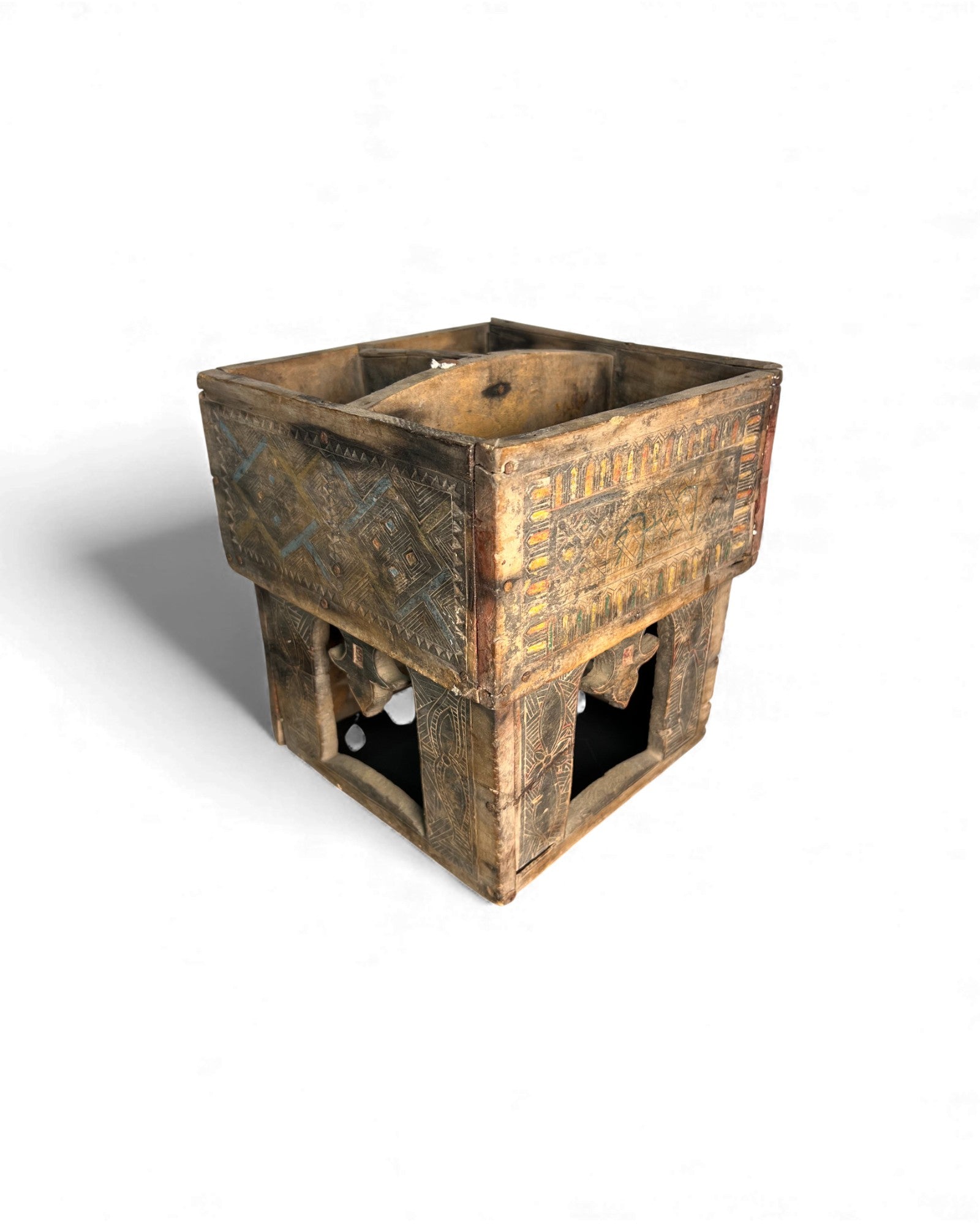 Thai Betel Box with Incised Decoration (Isan Region) - Surround Living - 8